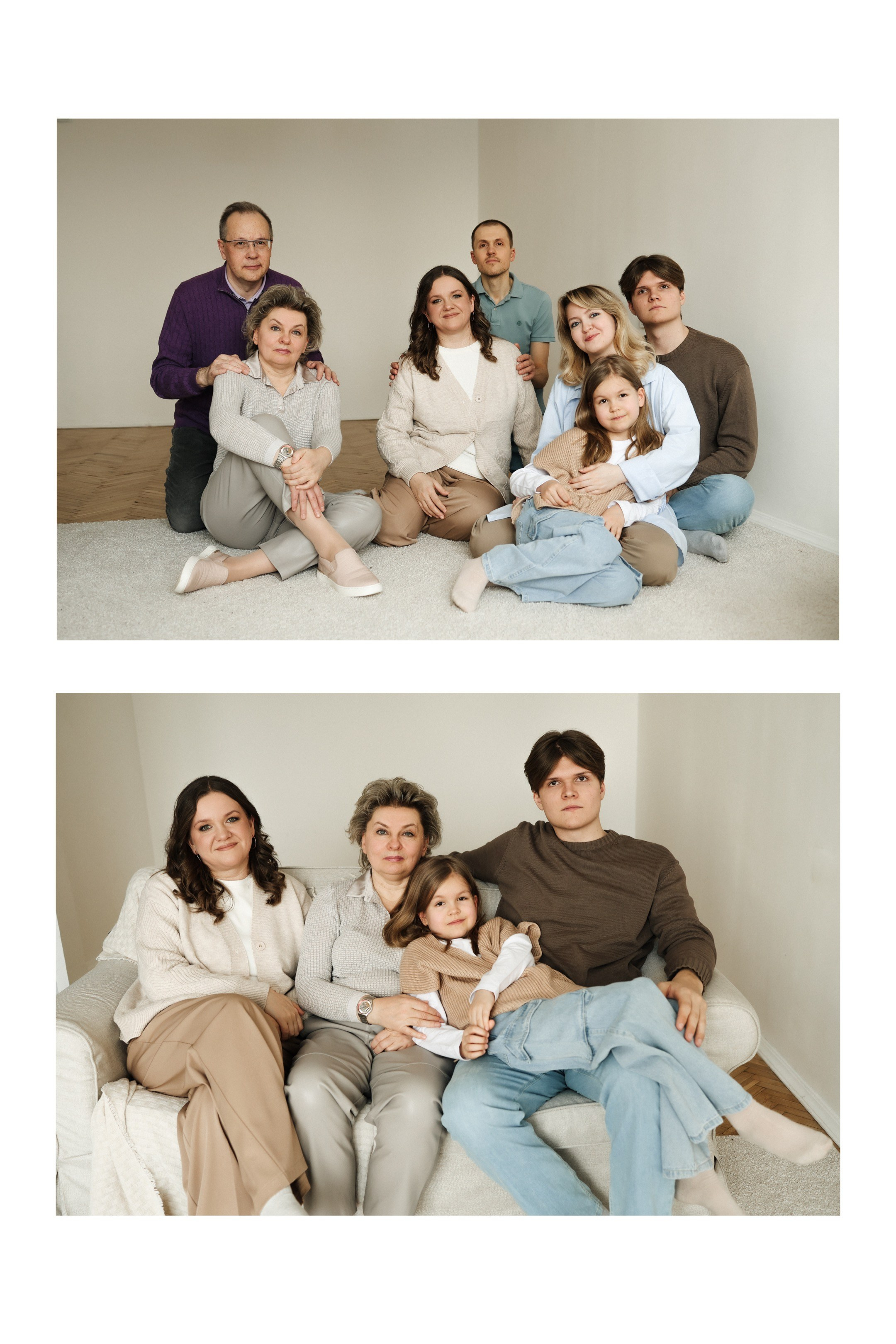 В кругу семьи. Семейный и lovestory фотограф в Москве Светлана Коняхина