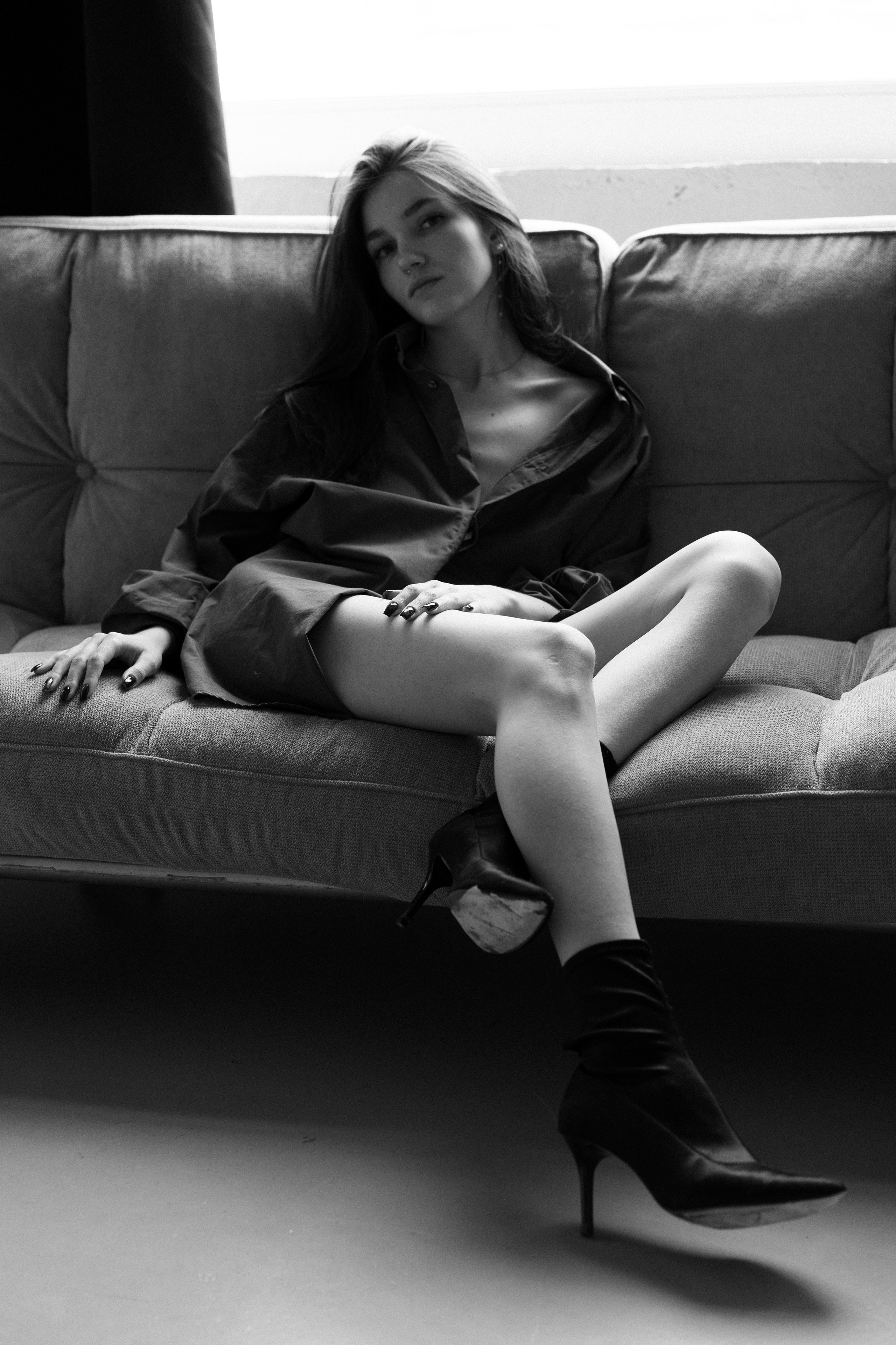 Чувственный женский портрет. Фотограф Елизавета Потешкина