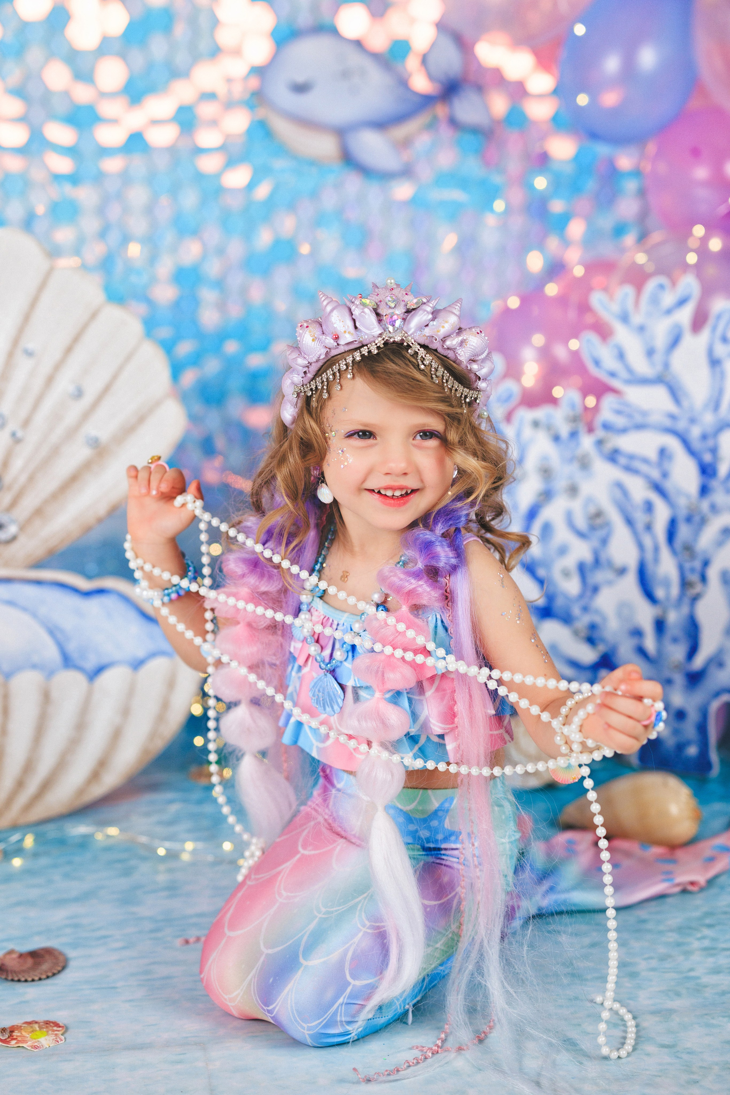 Детская фотосессия в образе «РУСАЛОЧКА», город Краснодар. Семейный и детский фотограф в Краснодаре Анна Трашкова