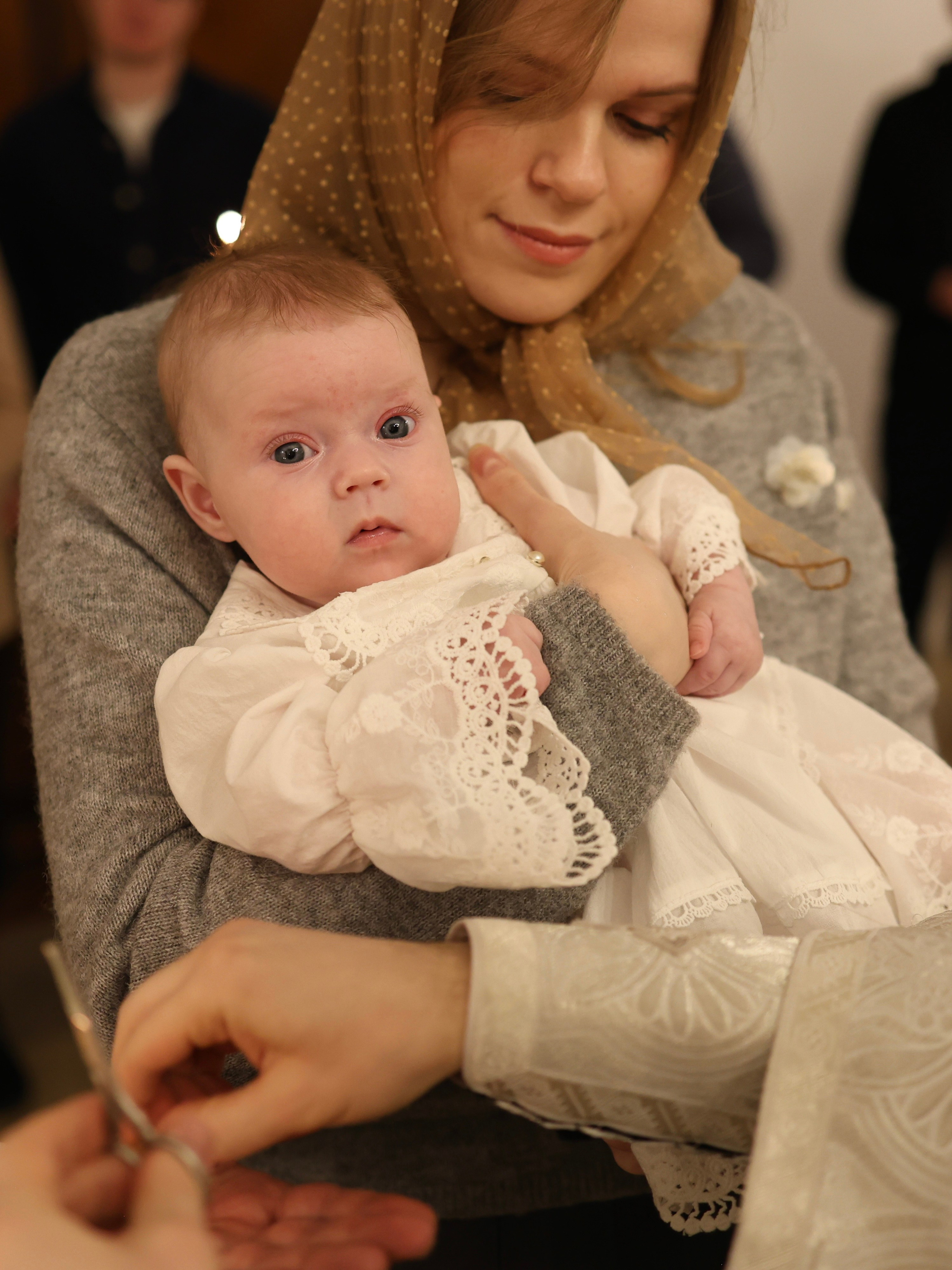 Таинство крещения. Фотограф на крещение Москва