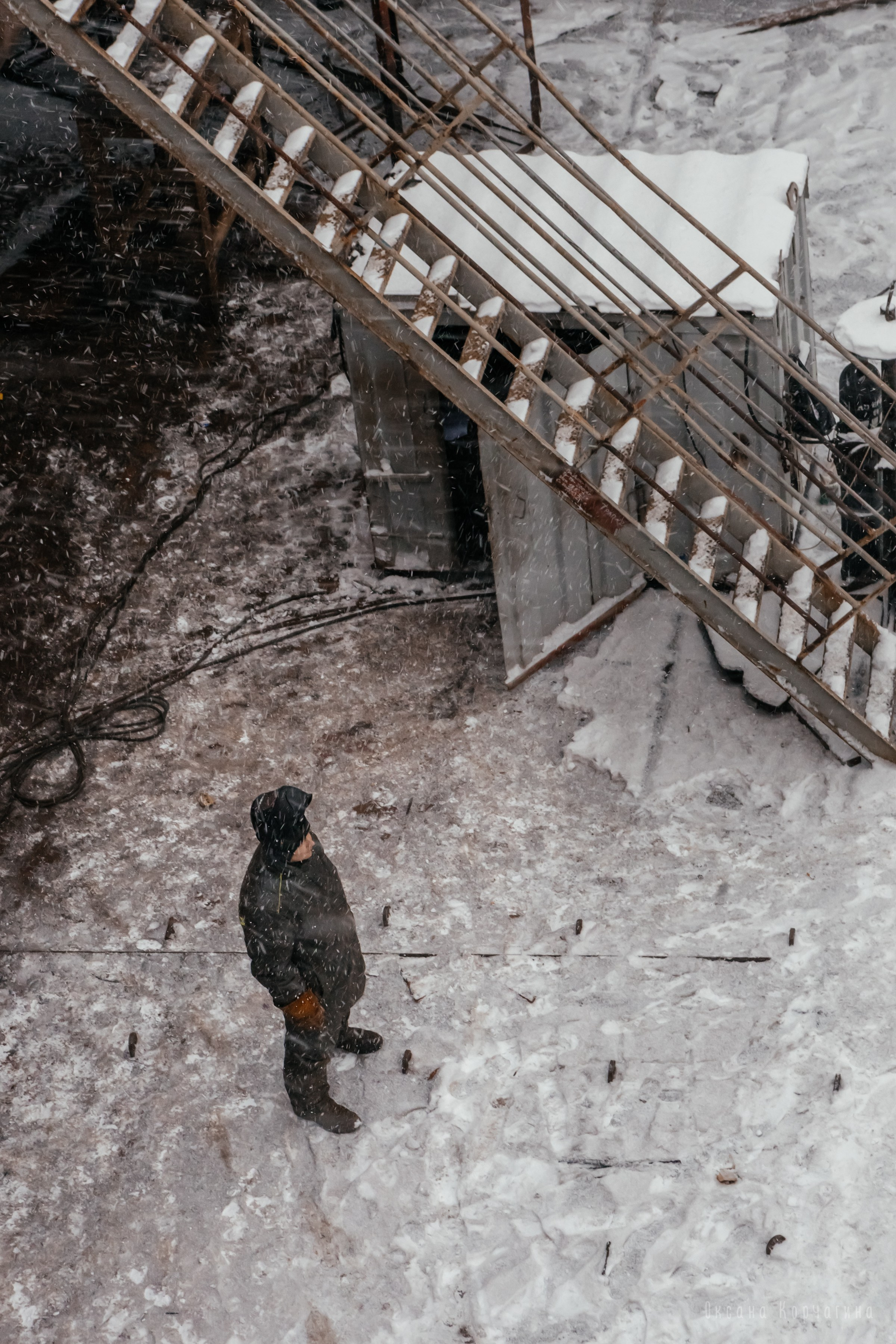 Судоремонтный центр. Фотограф в Красноярске Оксана Корчагина