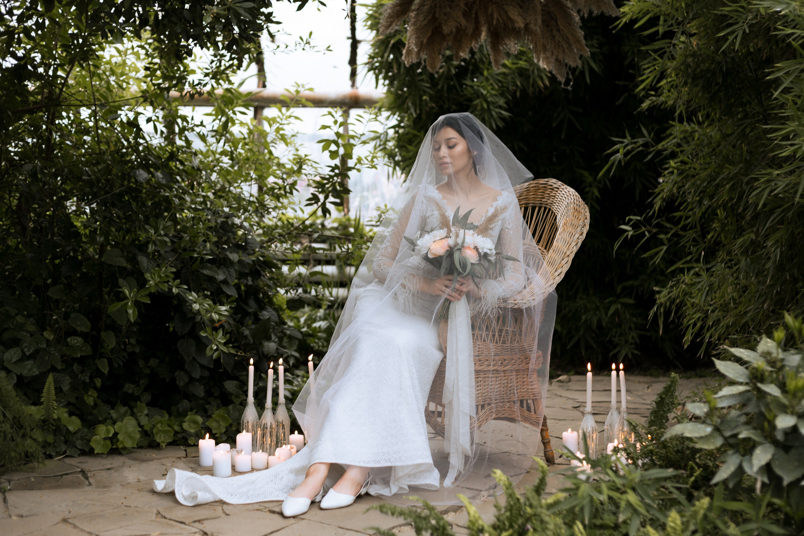 Свадебная фотосессия в оранжерее. Свадебный и семейный фотограф в Волгограде Кристина Иванова