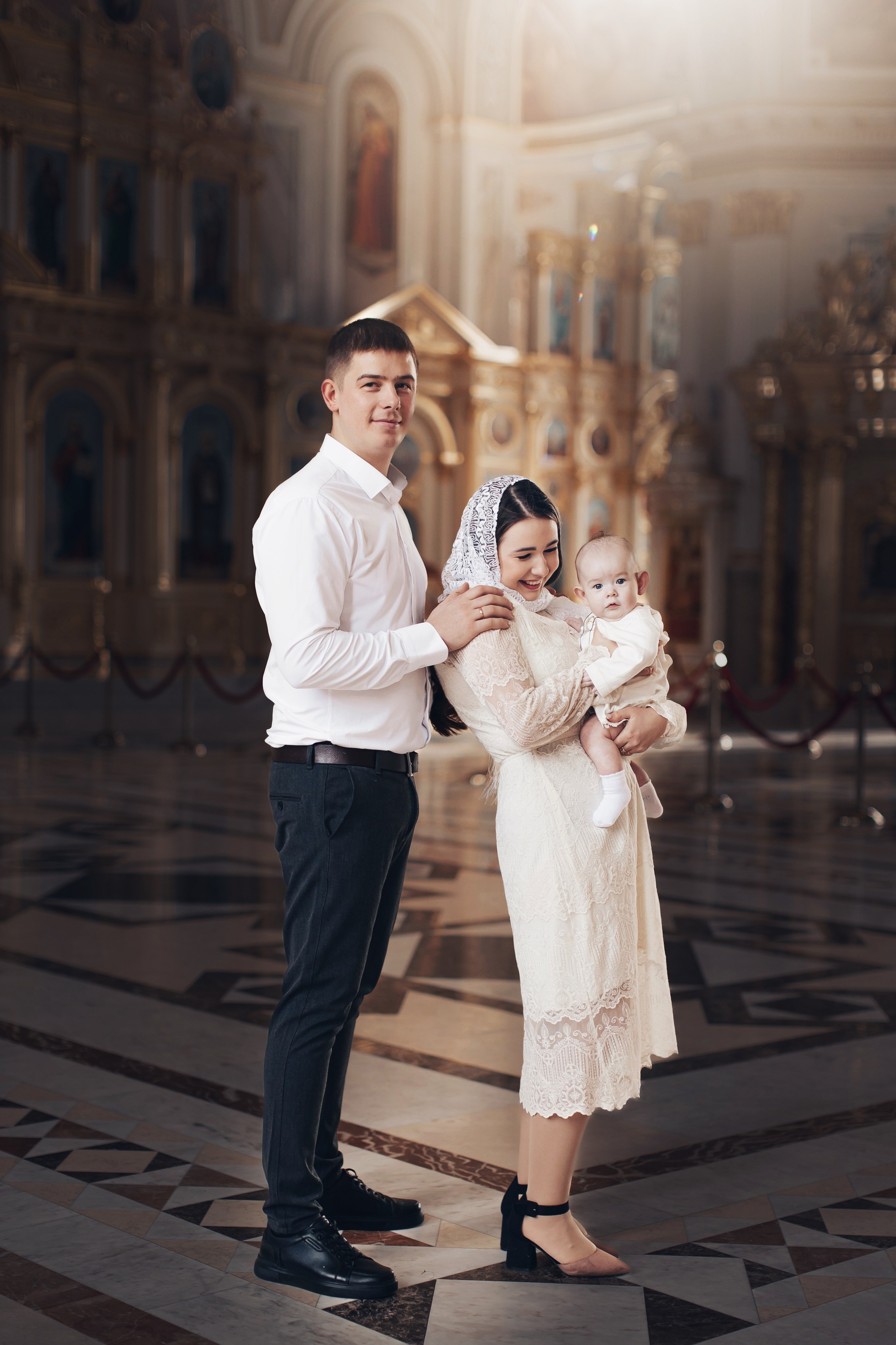 Таинство Крещения. Фотограф Лиана Артемова в Пензе