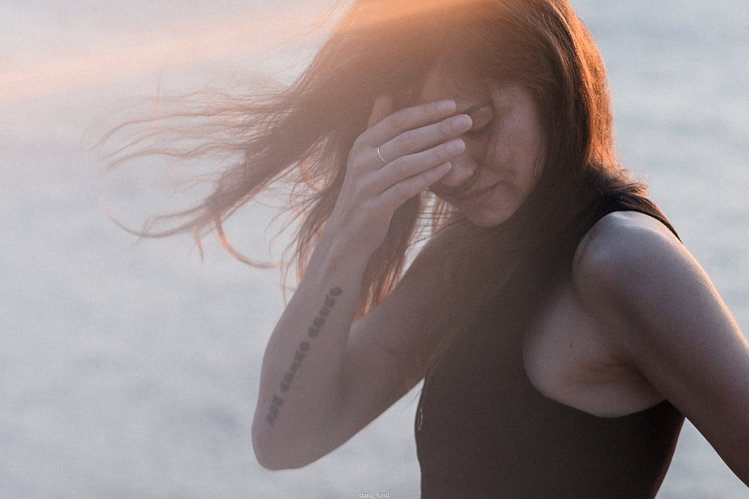 Маша и Костя / вечер у моря