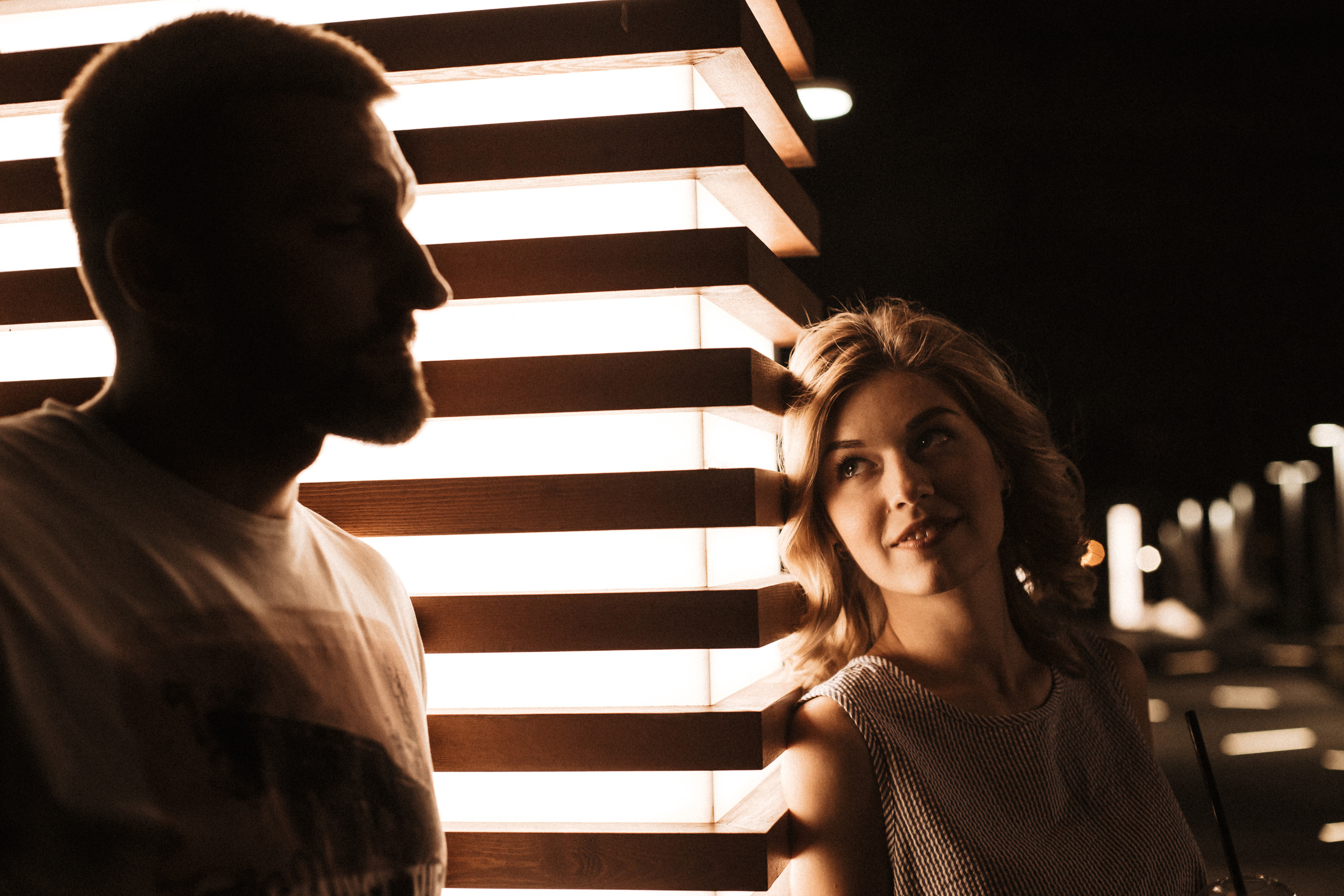 Дарья и Денис / вечерняя фотопрогулка