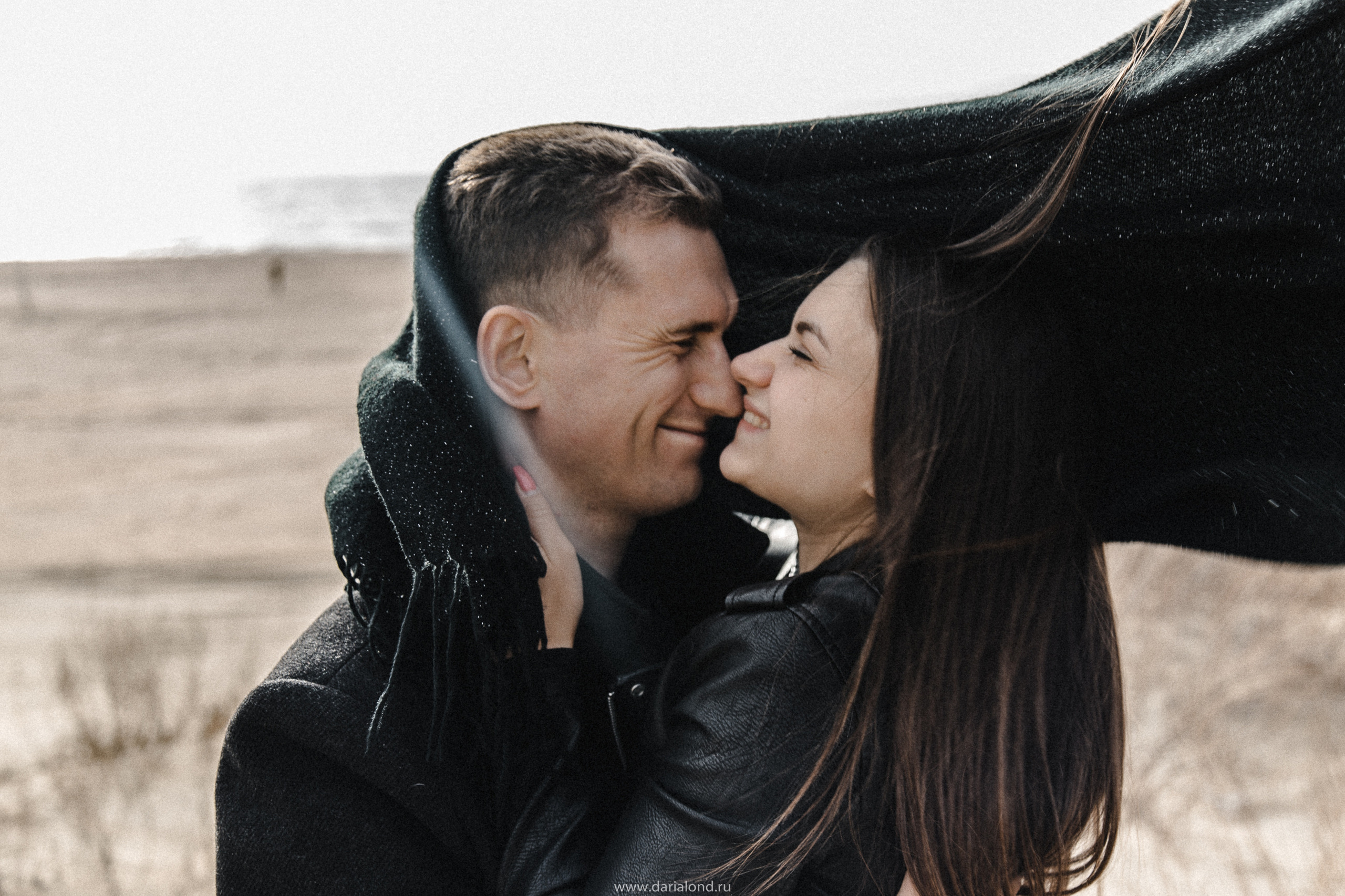 Дарья и Анатолий / песчаный пляж Анапы