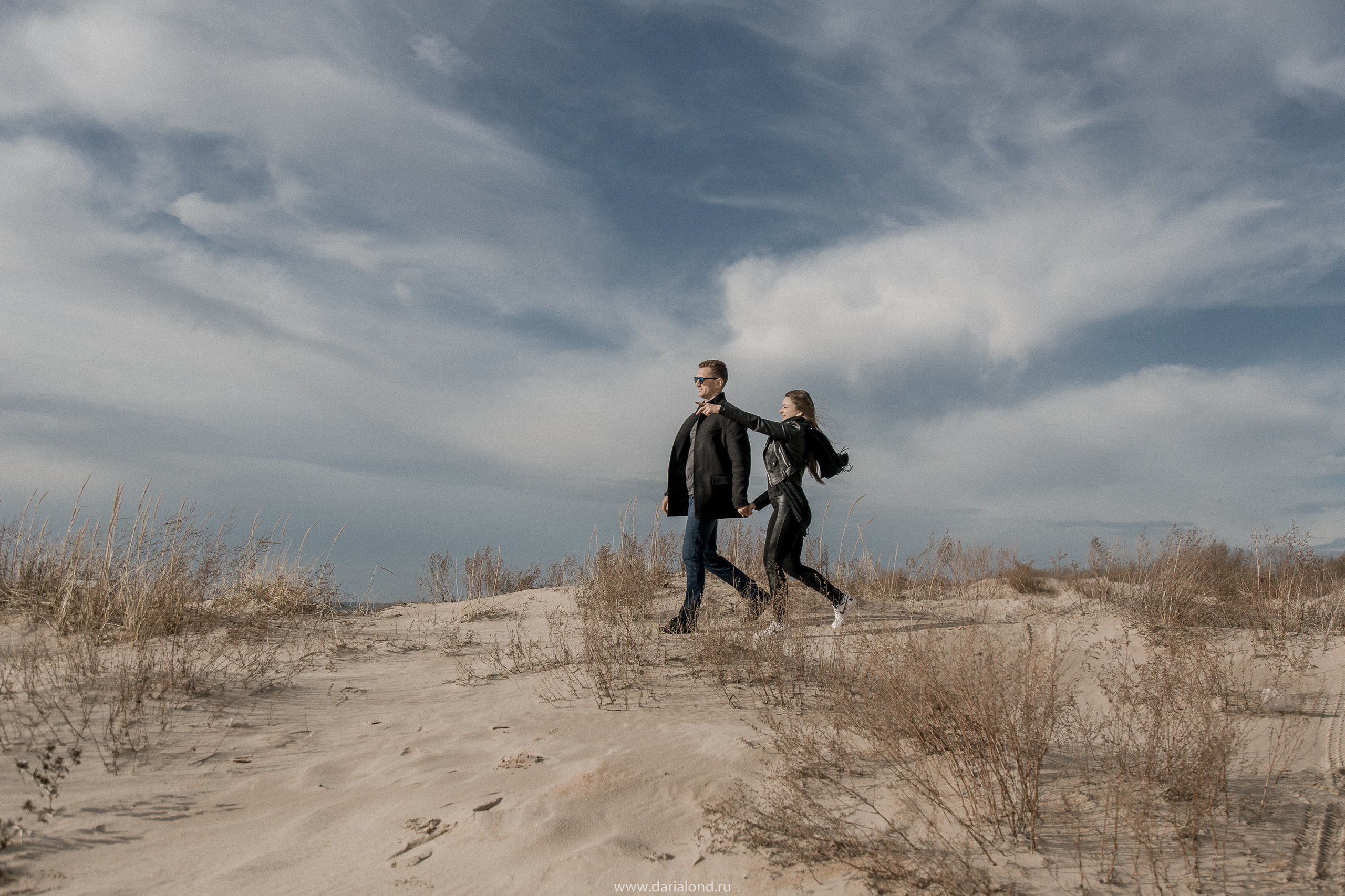 Дарья и Анатолий / песчаный пляж Анапы