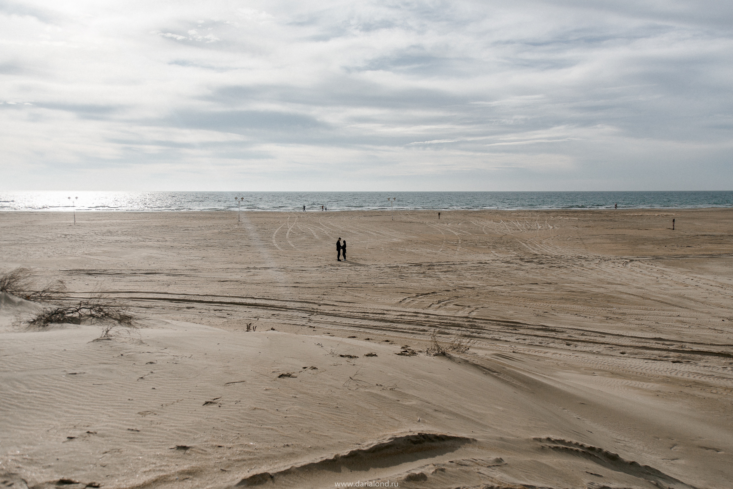 Дарья и Анатолий / песчаный пляж Анапы