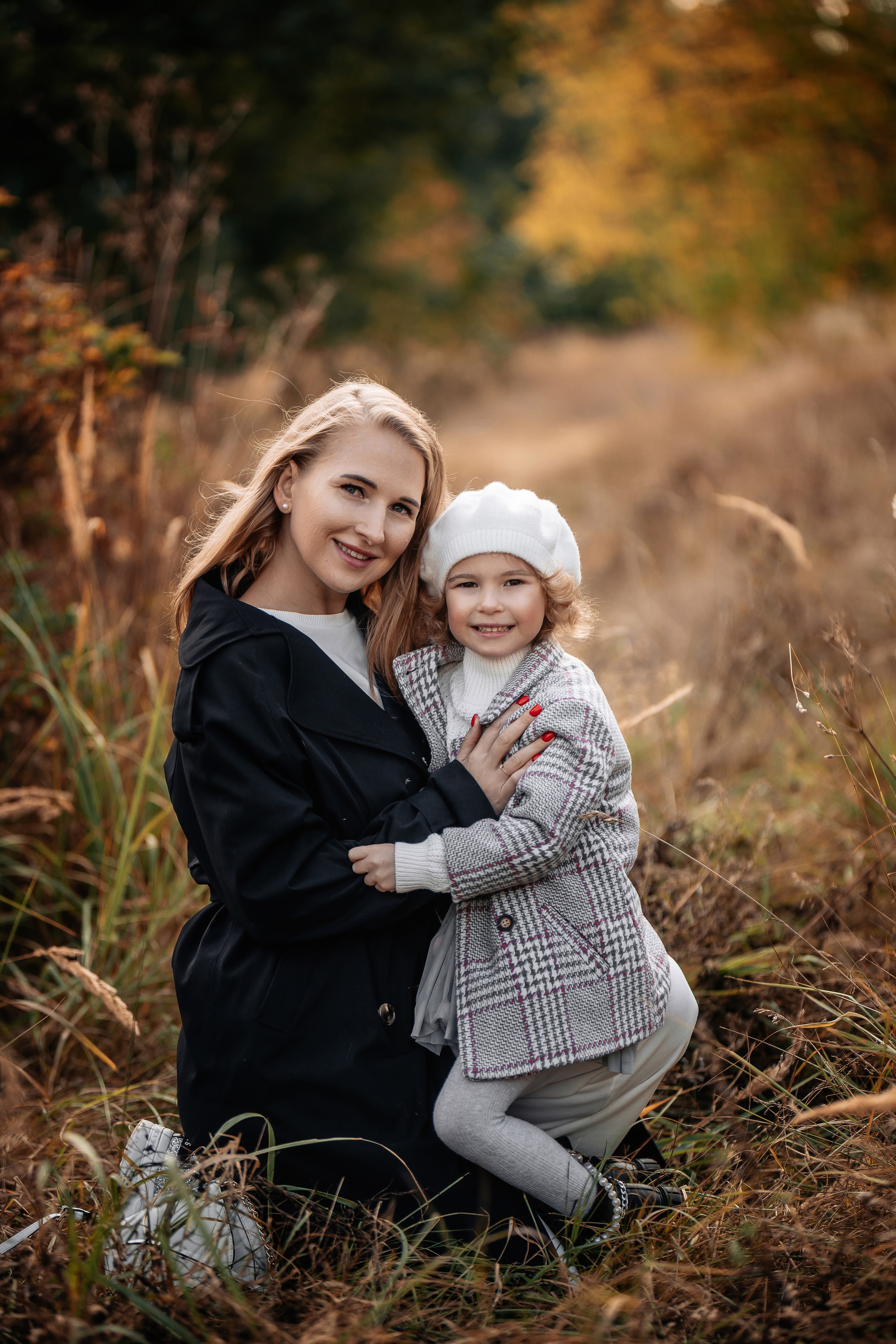 Семейный фотограф в Москве | Фотосессия семьи с детьми Танечка с мамой