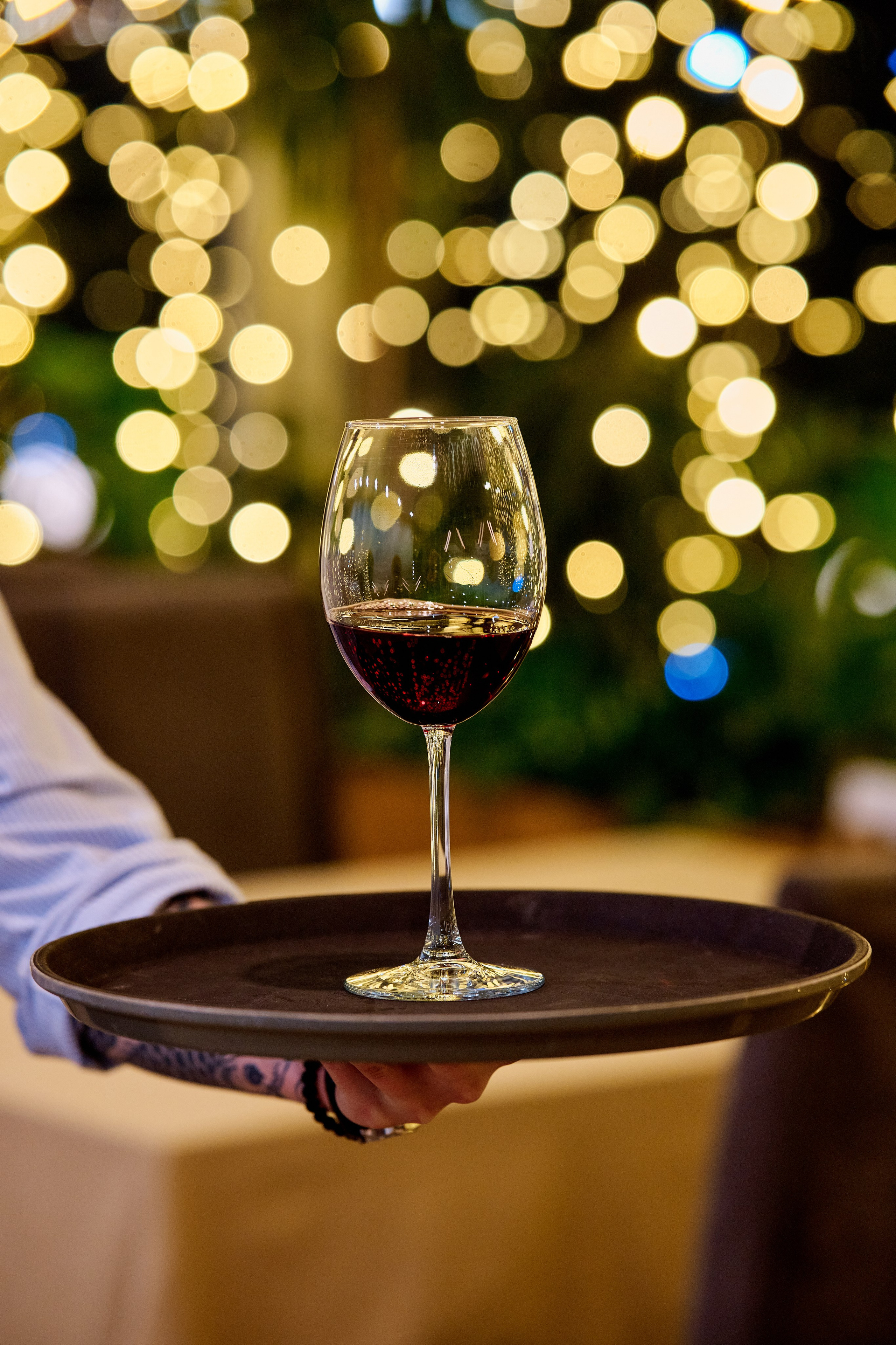 Новогодний декор ресторана Альбатрос. Фотограф Таганрог Анна Трайжон