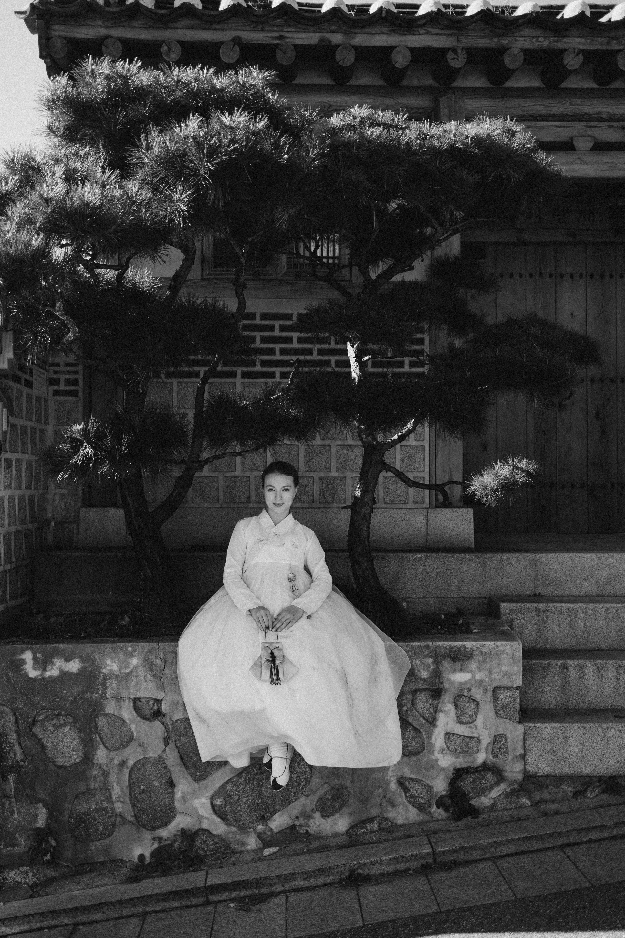 Фотосессия Маши и Саши в ханбоках. Фотограф Артем Бросов в Санкт-Петербурге и Дубае