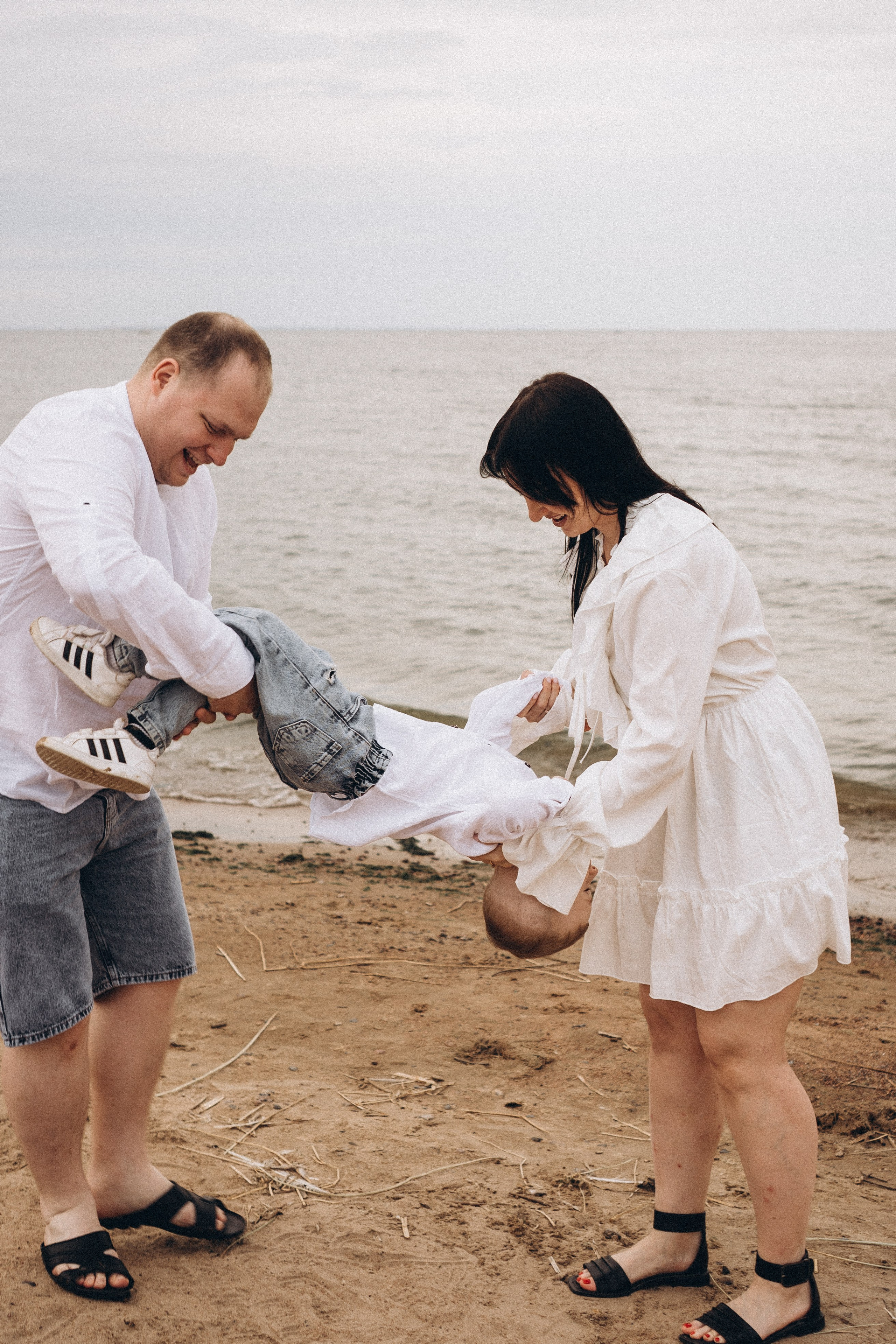 Семейная история на берегу залива. Профессиональный фотограф, Санкт-Петербург — Виктория Богомолова