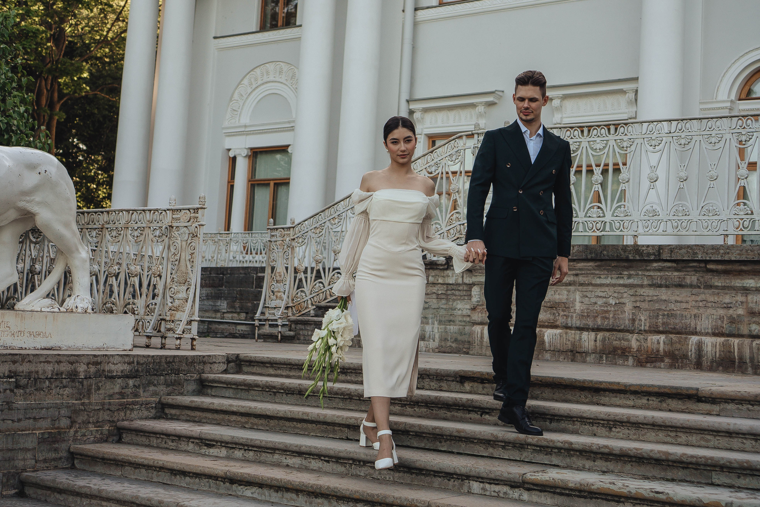 СВАДЕБНАЯ СЬЕМКА НА РАССВЕТЕ НА ЕЛАГИНОМ ОСТОРОВЕ. Профессиональный фотограф, Санкт-Петербург — Виктория Богомолова