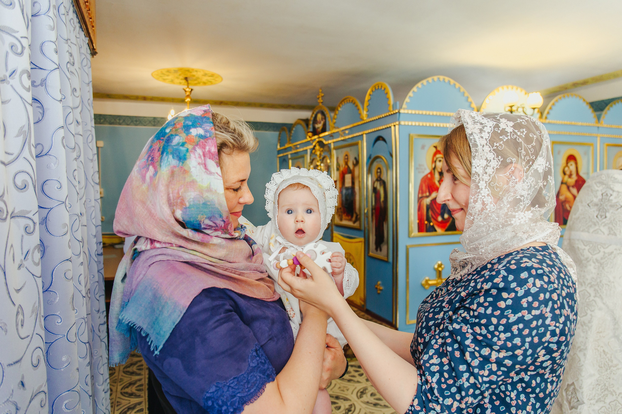 Фотосессия крещения малыша. Фотограф новорожденных и детский в Сергиевом Посаде Кругликова Юлия