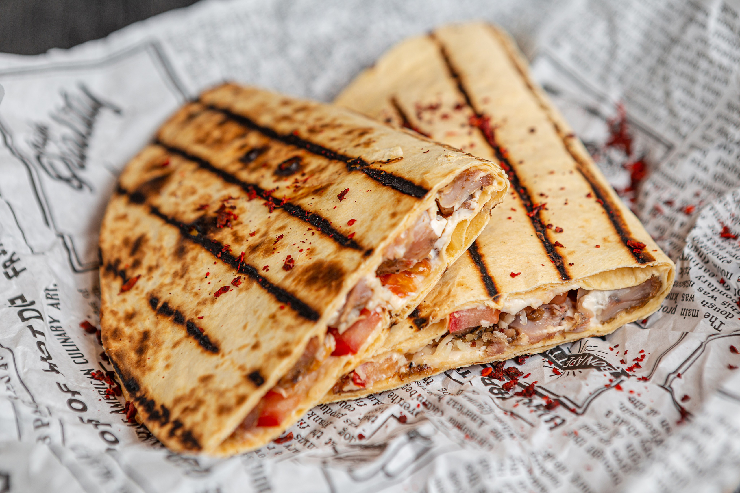 Фуд фото гриль-бар Костер 2. Главная