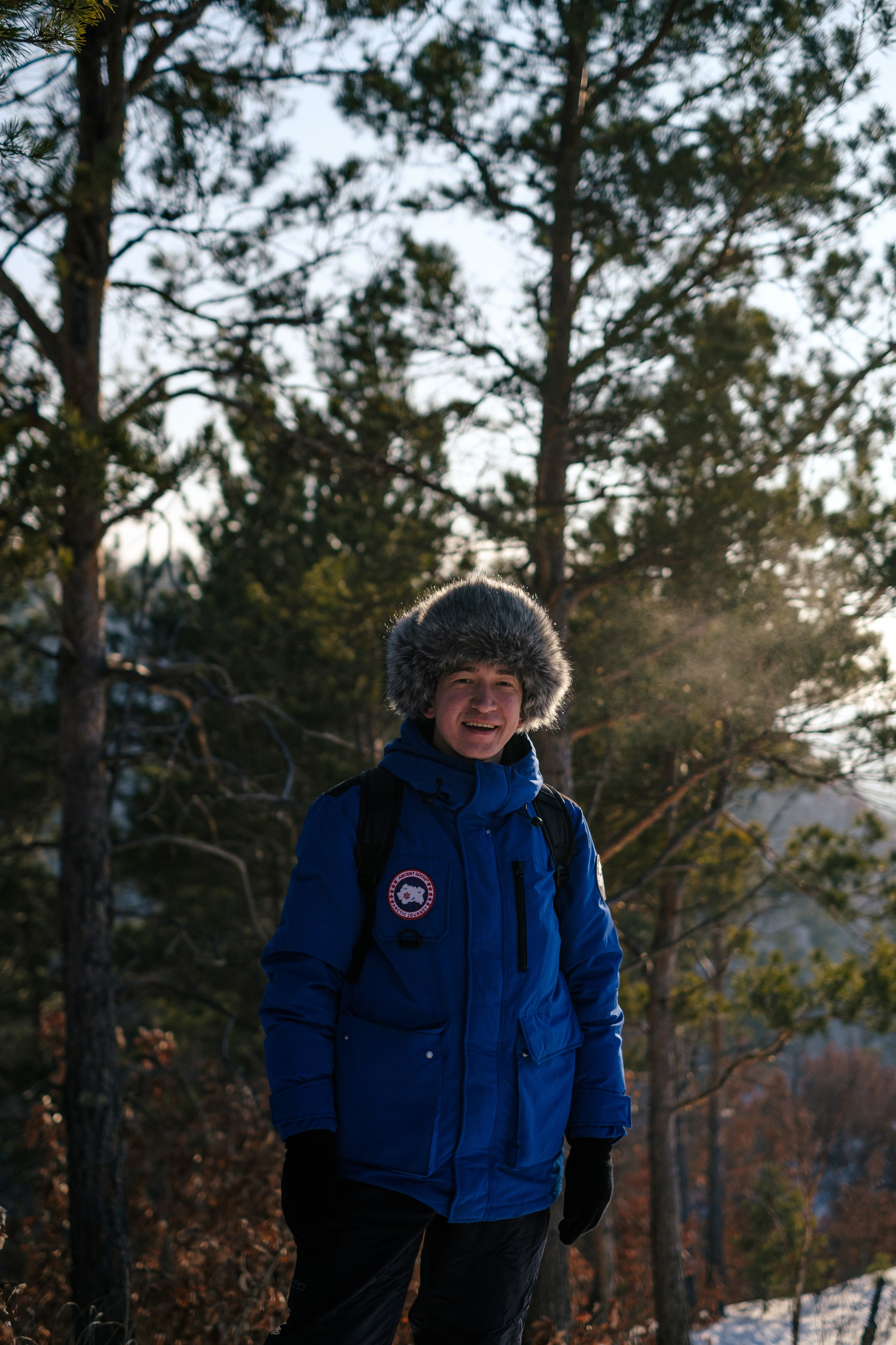Мухинский лес зимой. Фотограф Благовещенска Яна