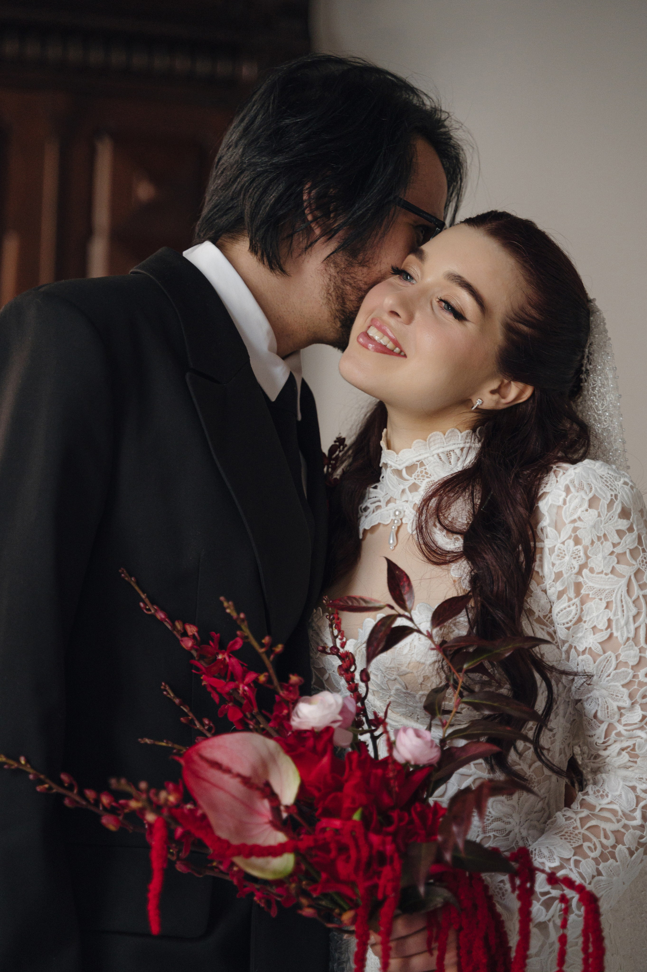 Денис и Анастасия. Метрополь и Особняк Спиридонова. Свадебный фотограф Москва и Санкт-Петербург. Анастасия Чудина