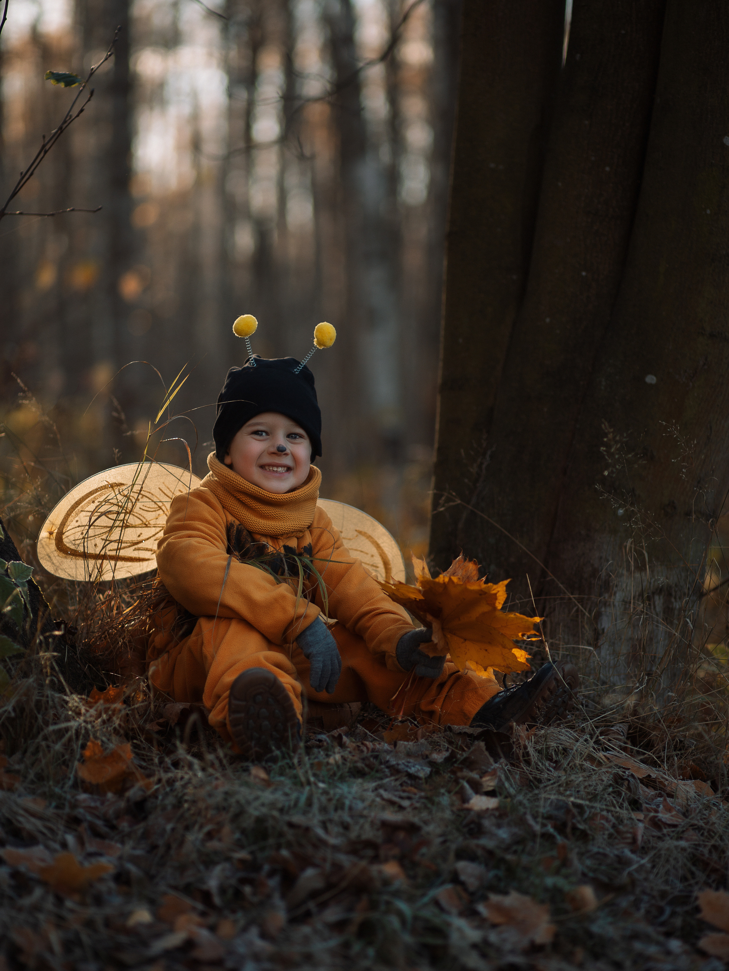 Осенняя пчелка. Семейный фотограф в Санкт-Петербурге Ирина Иванова