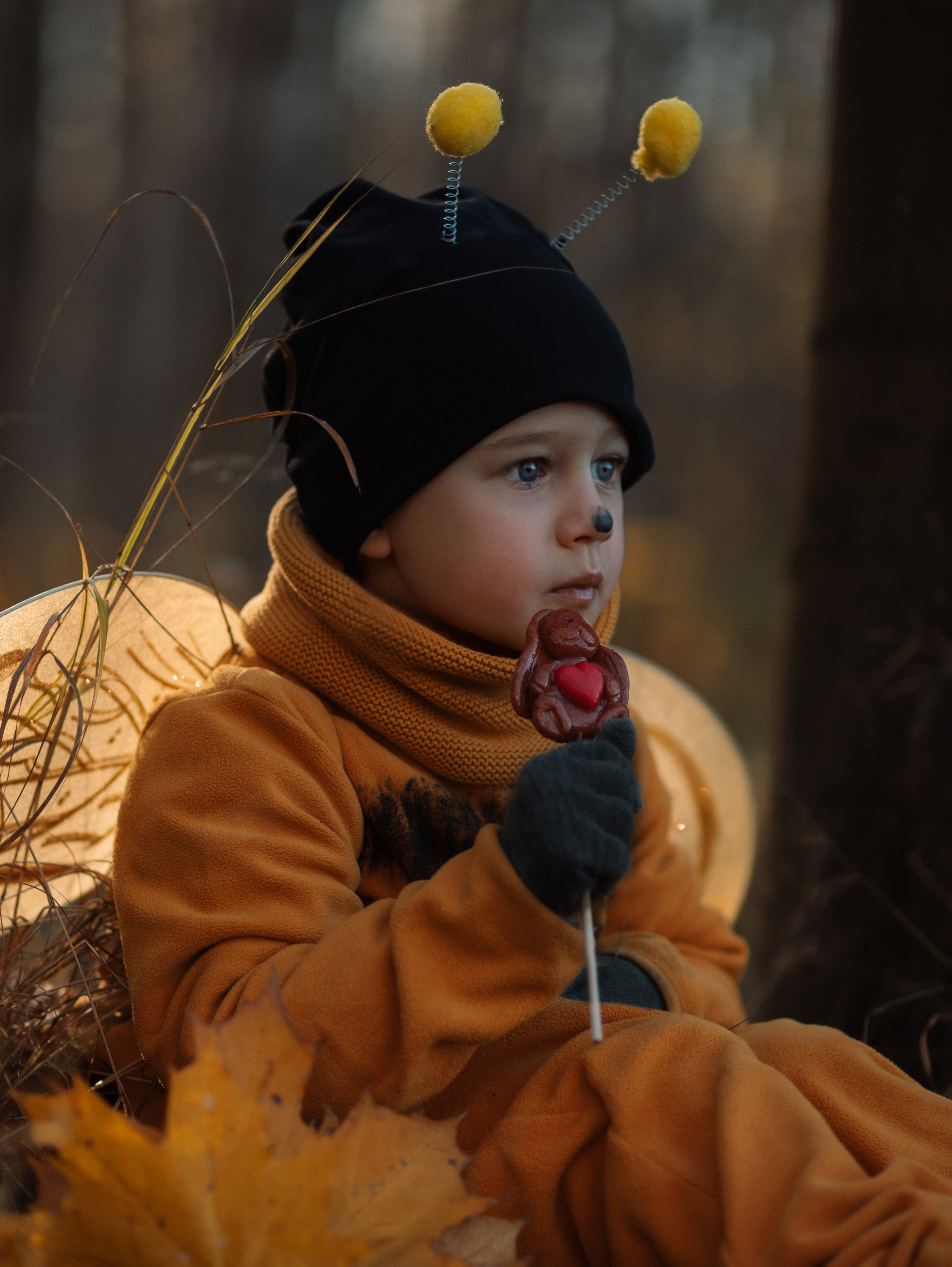 Осенняя пчелка. Семейный фотограф в Санкт-Петербурге Ирина Иванова