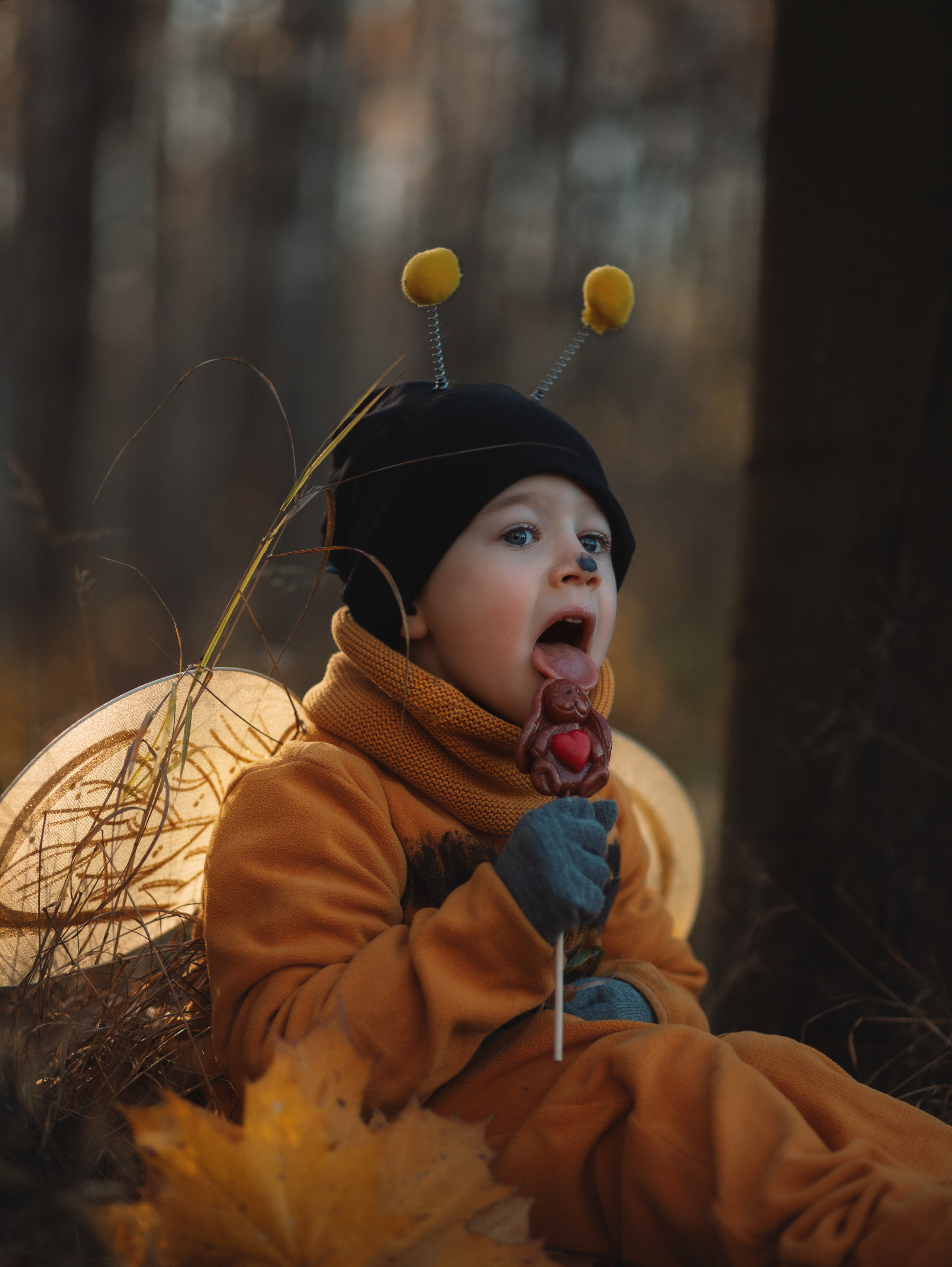Осенняя пчелка. Семейный фотограф в Санкт-Петербурге Ирина Иванова