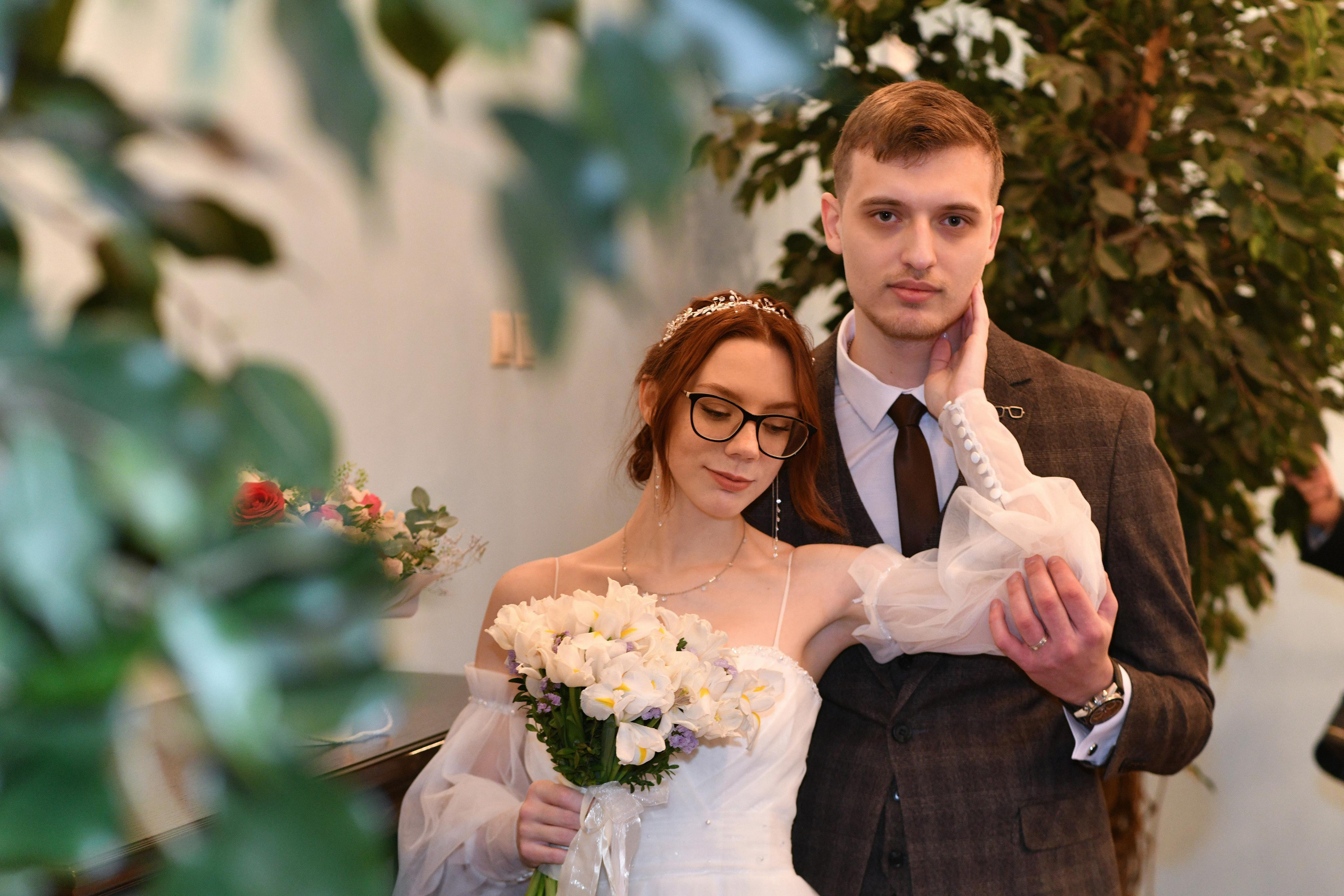 Регистрация брака Дарьи и Ивана. Свадебный и портретный фотограф в Москве Галина Борисова