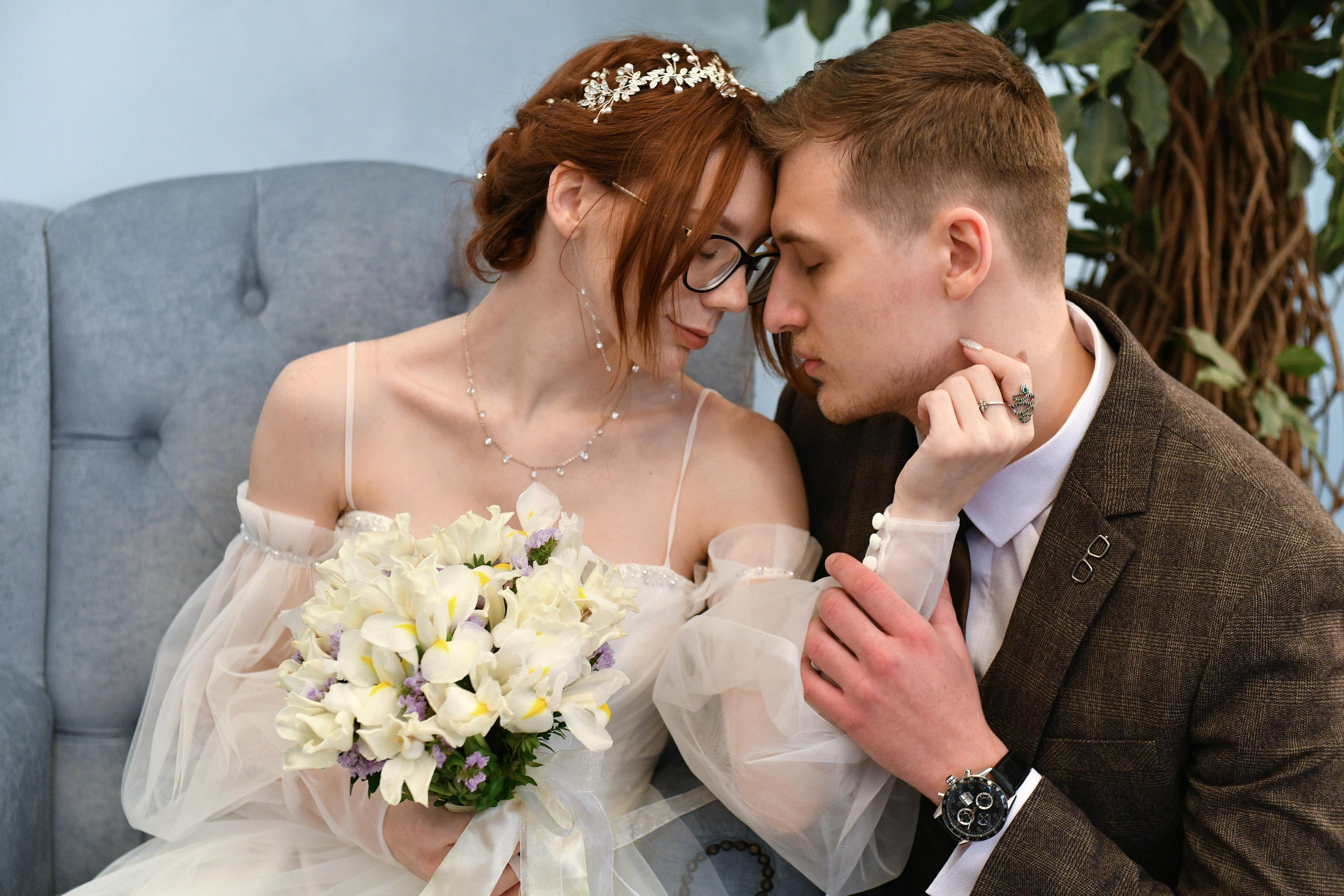 Регистрация брака Дарьи и Ивана. Свадебный и портретный фотограф в Москве Галина Борисова