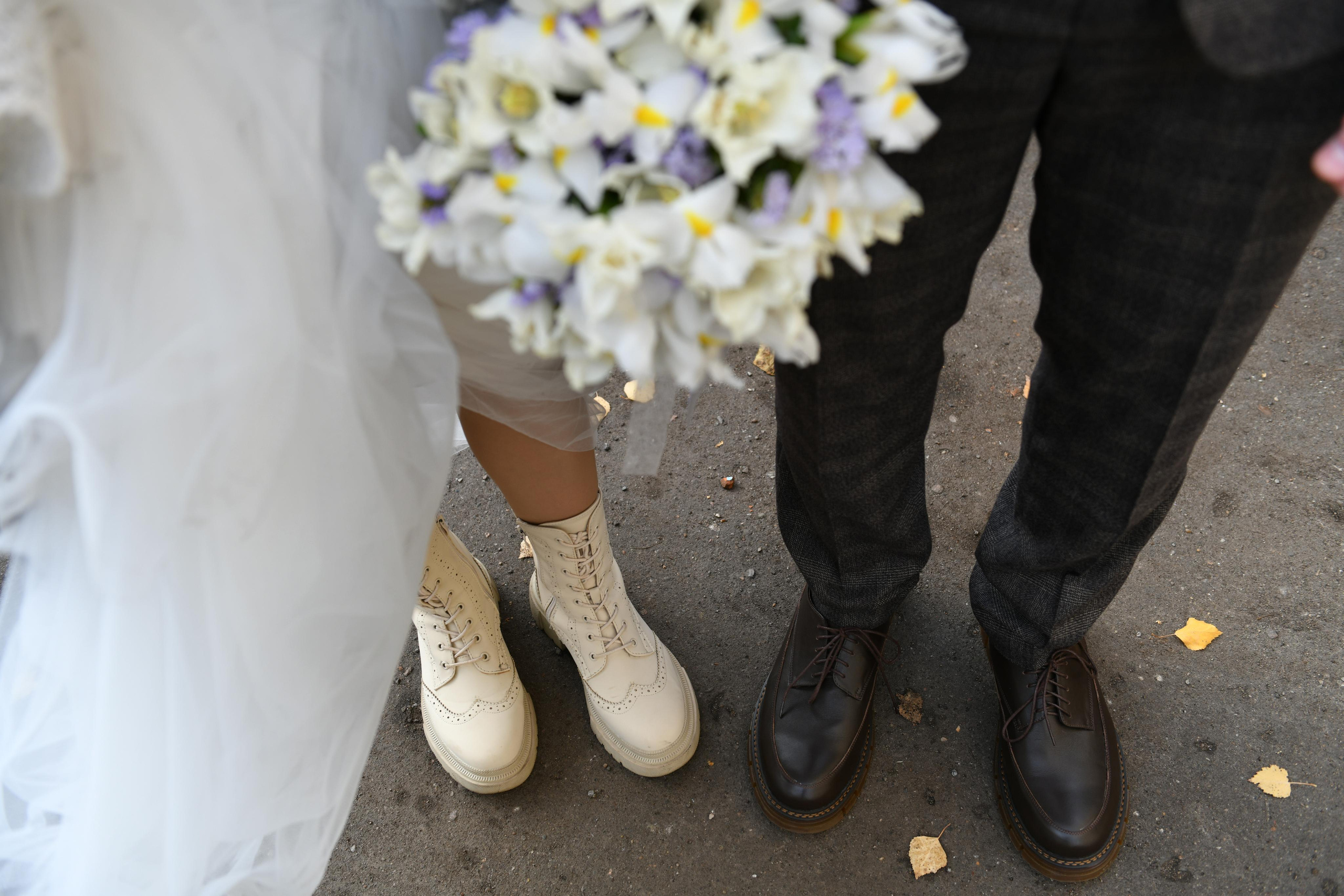 Регистрация брака Дарьи и Ивана. Свадебный и портретный фотограф в Москве Галина Борисова