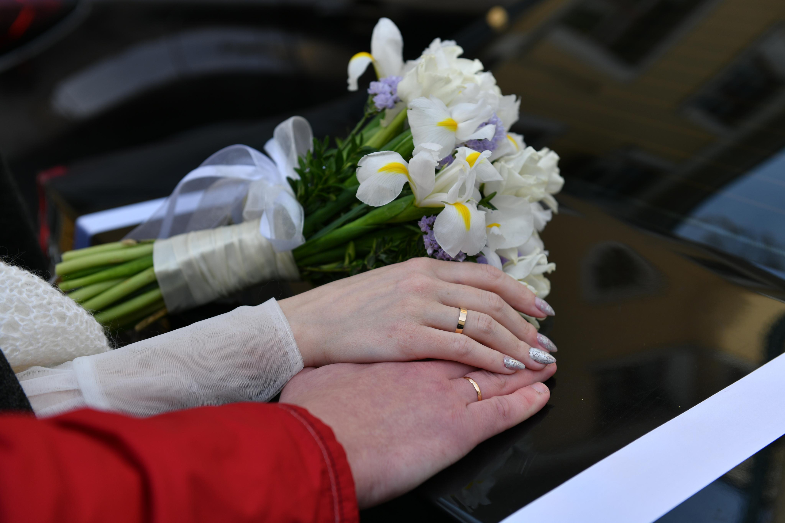 Регистрация брака Дарьи и Ивана. Свадебный и портретный фотограф в Москве Галина Борисова