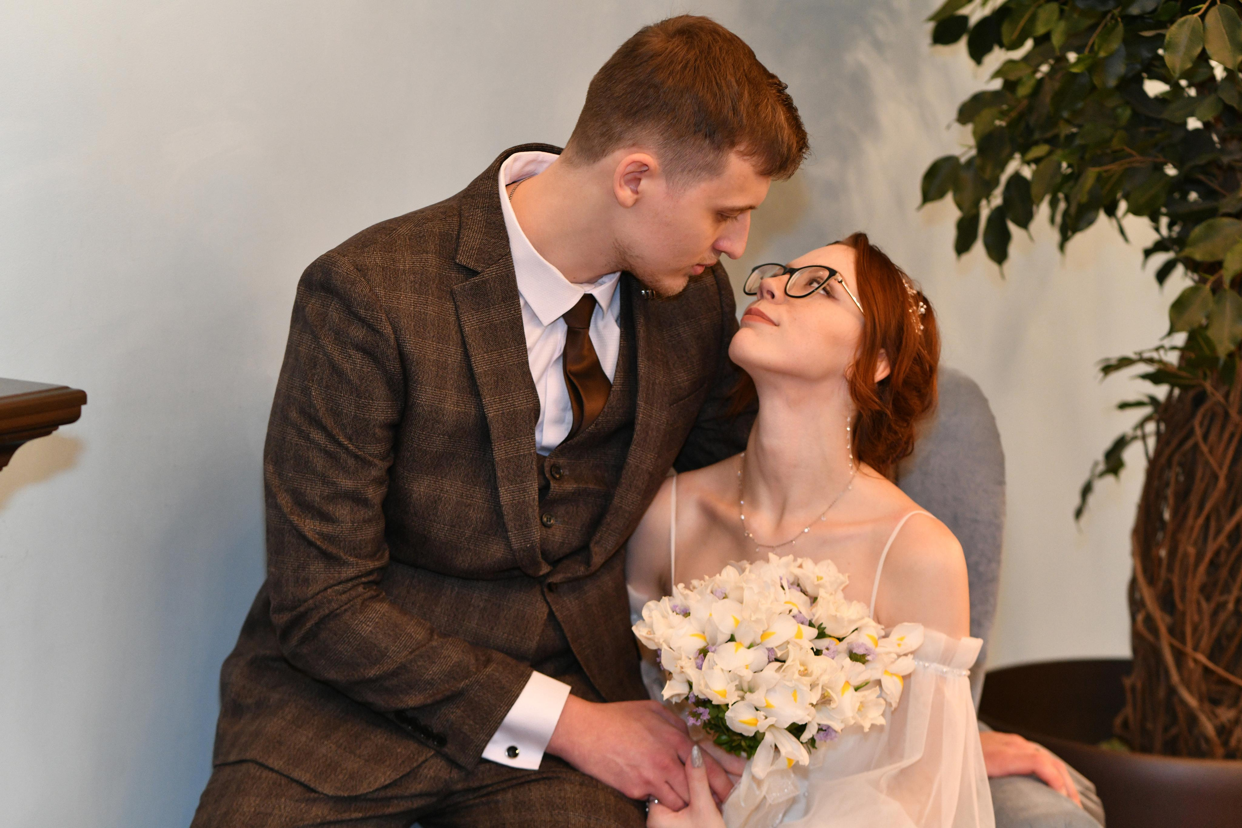 Регистрация брака Дарьи и Ивана. Свадебный и портретный фотограф в Москве Галина Борисова