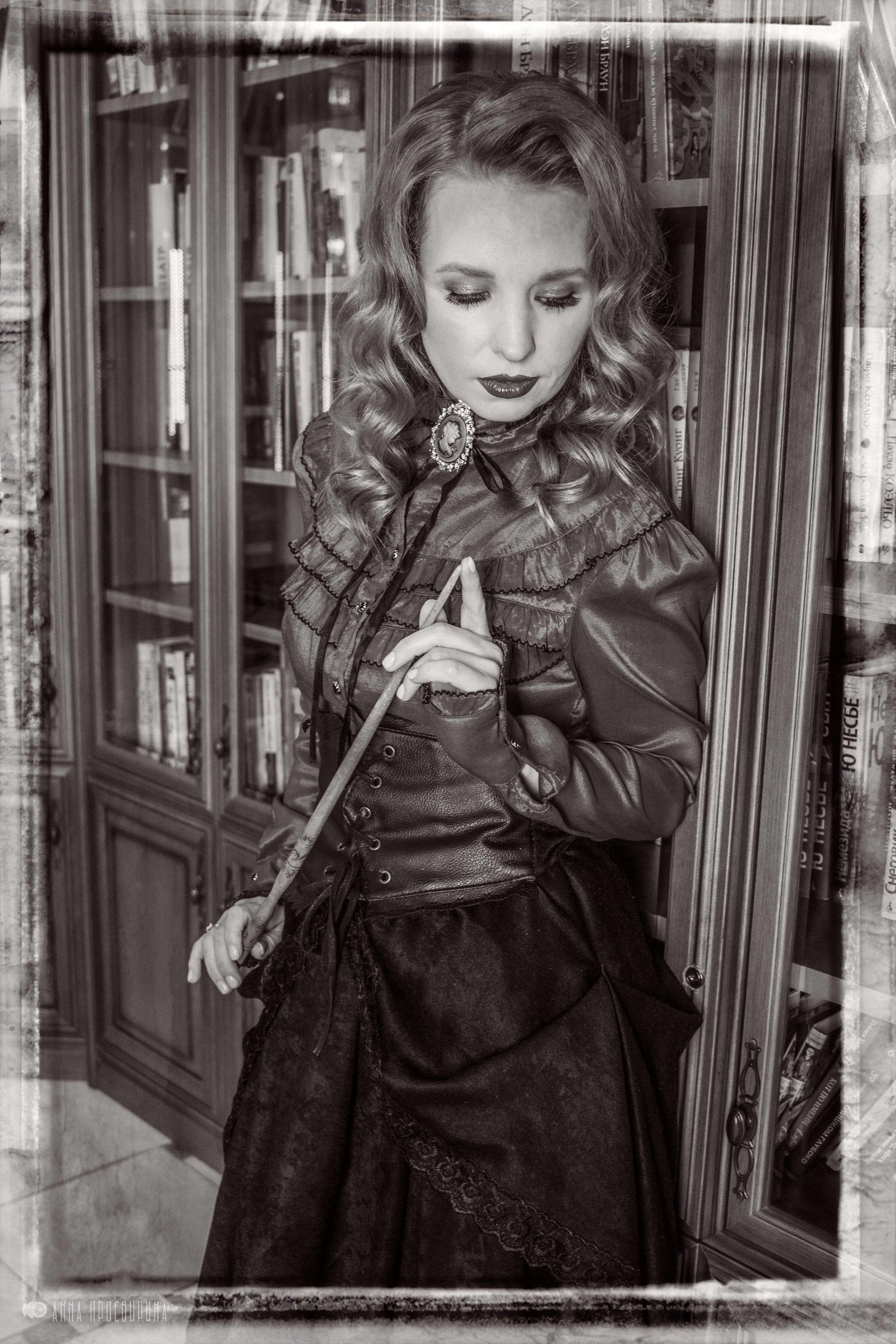 Тематическая фотосессия в библиотеке. Ваш фотограф в Санкт-Петербурге Анна Просвирина