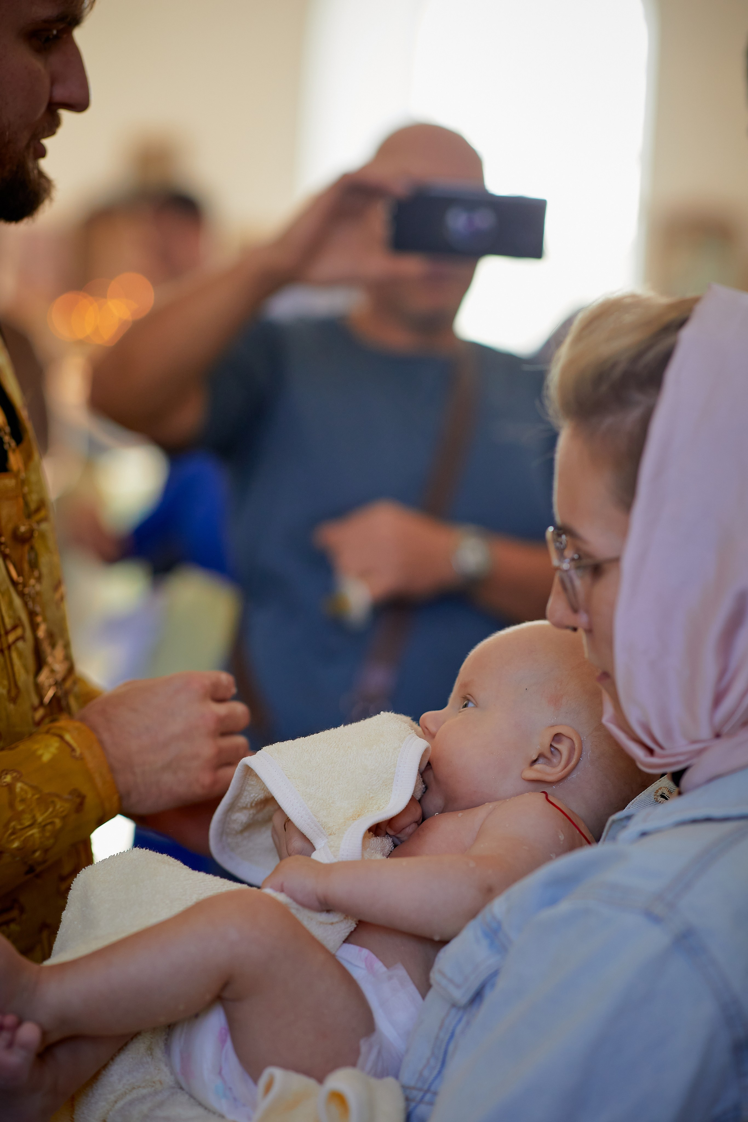 Крещение Сонечки. Семейный и детский фотограф в Ярославле Юлия Галашина
