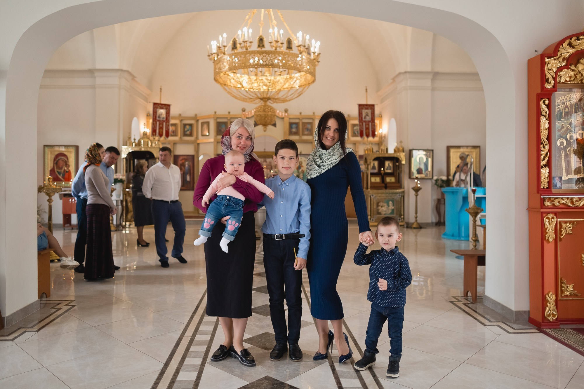 КРЕЩЕНИЕ ВАРИ (г. Кремёнки). Семейный фотограф новорождённых в Серпухове Юлия Новикова +79637785957