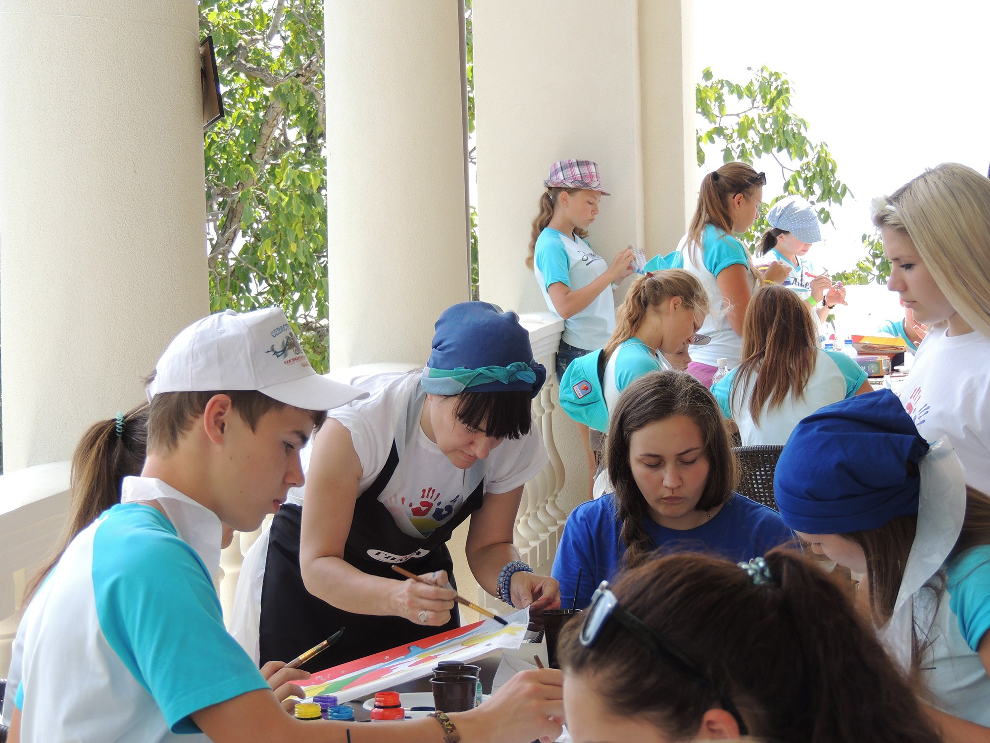 2015 г. «Артек» (Республика Крым). Ефремова Ольга. Художник