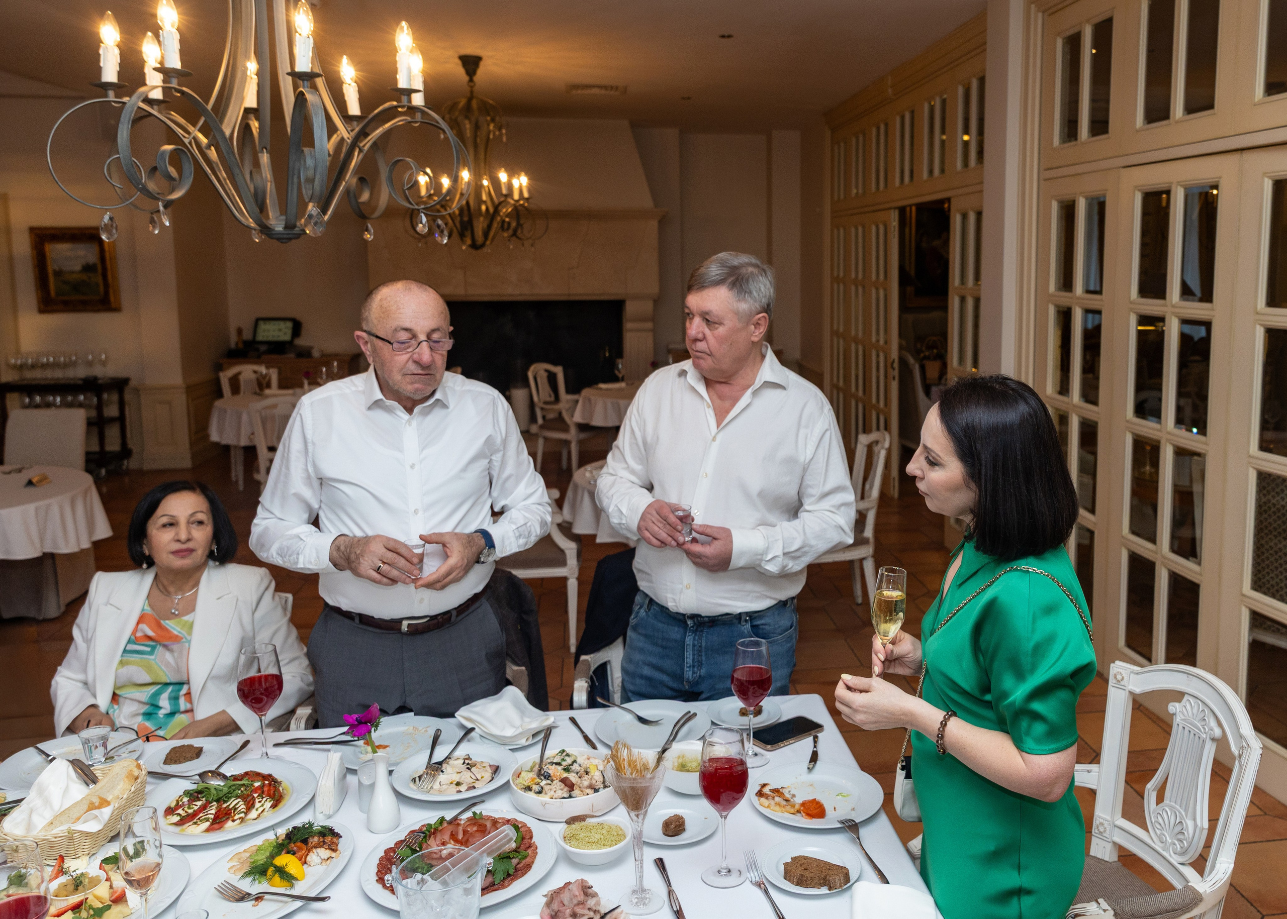 Юбилей Ольги. Отель Скандинавия. Фотограф в Санкт-Петербурге Закута Ольга