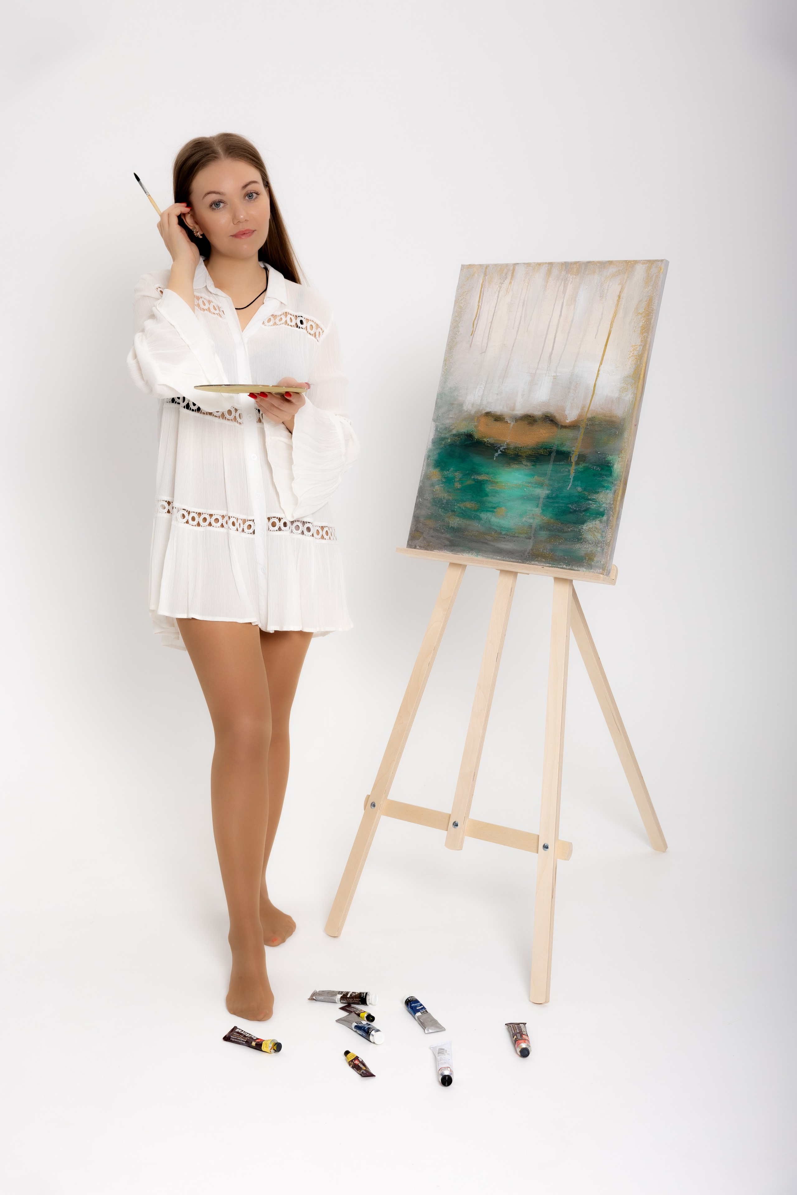 Татьяна. Образ художницы. Фотограф в Санкт-Петербурге Козырь Олеся