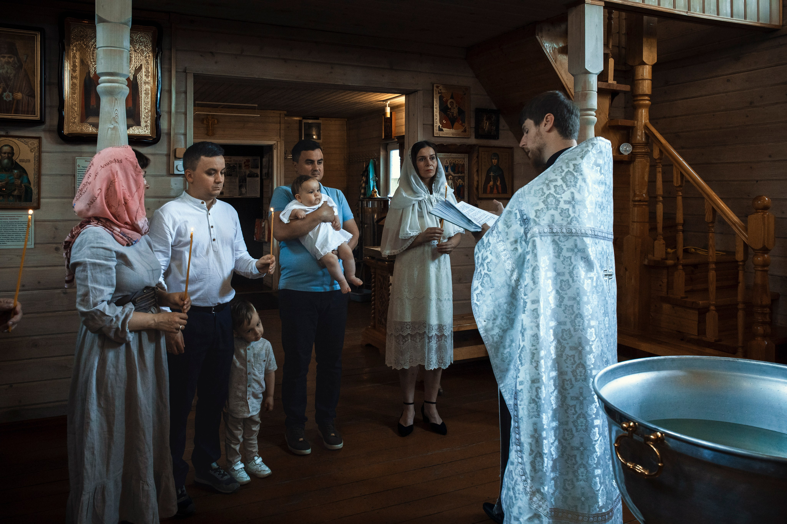 Крестины Андрея. Арт- фотограф Москва