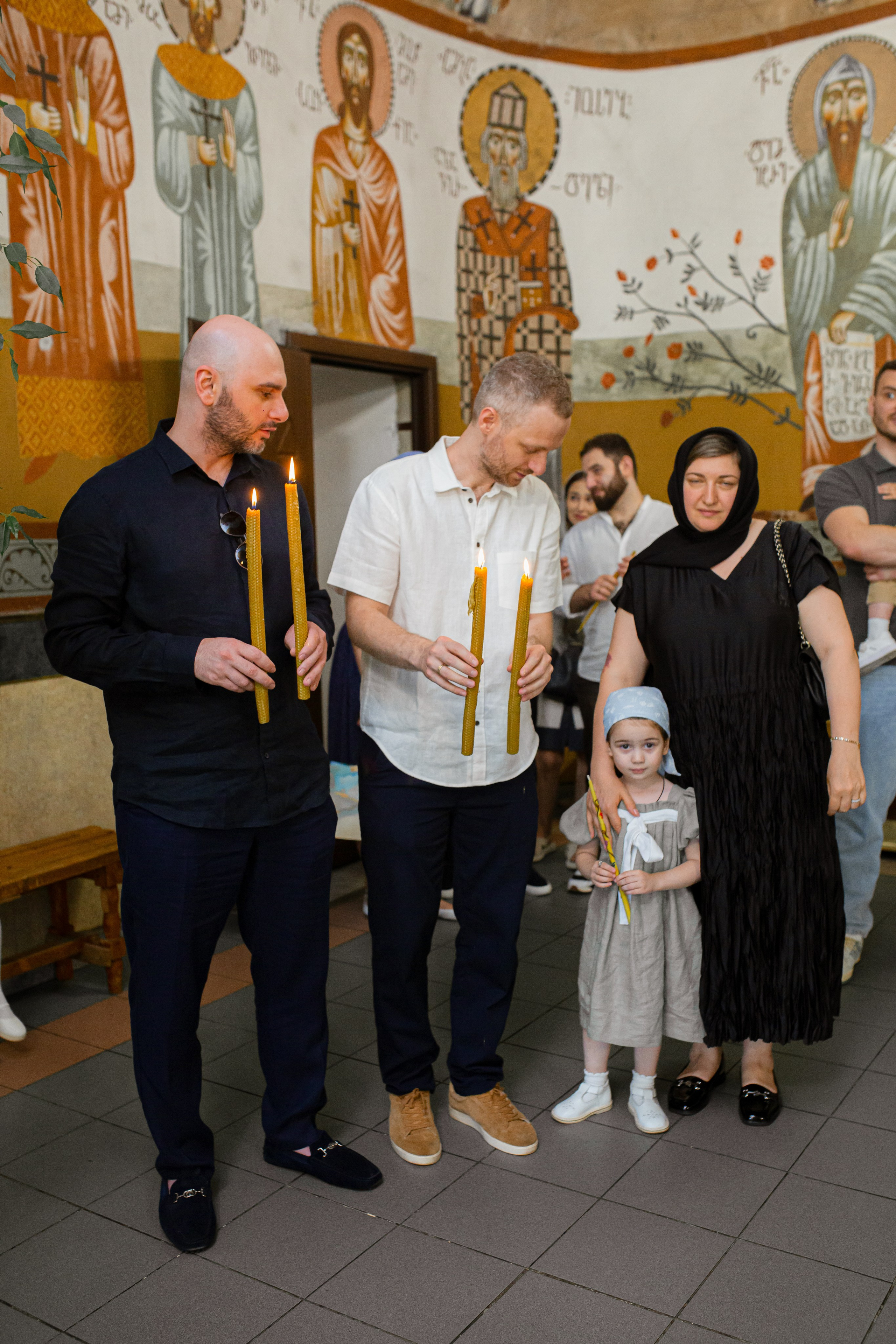 Крещение Грузинская церковь. Свадебный и семейный фотограф