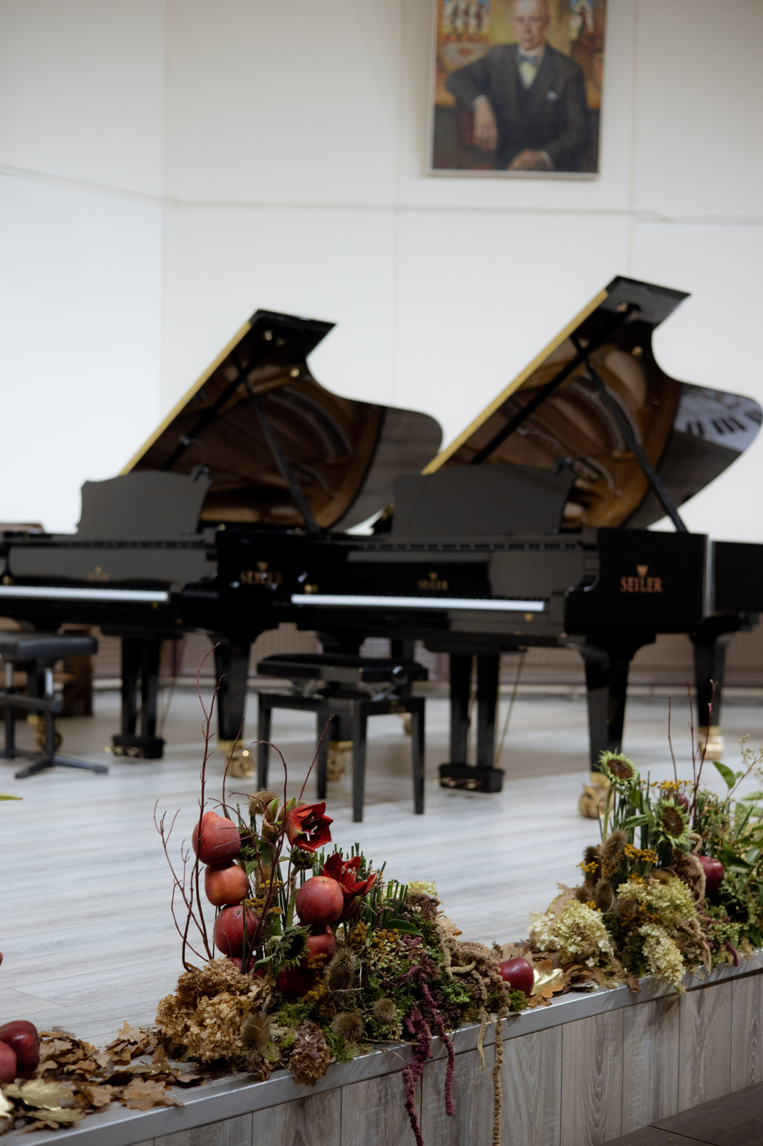 Оформление IX Международного конкурса пианистов имени Д. Д. Шостаковича. Оформление свадеб, декор свадеб Вера Маркова, Москва