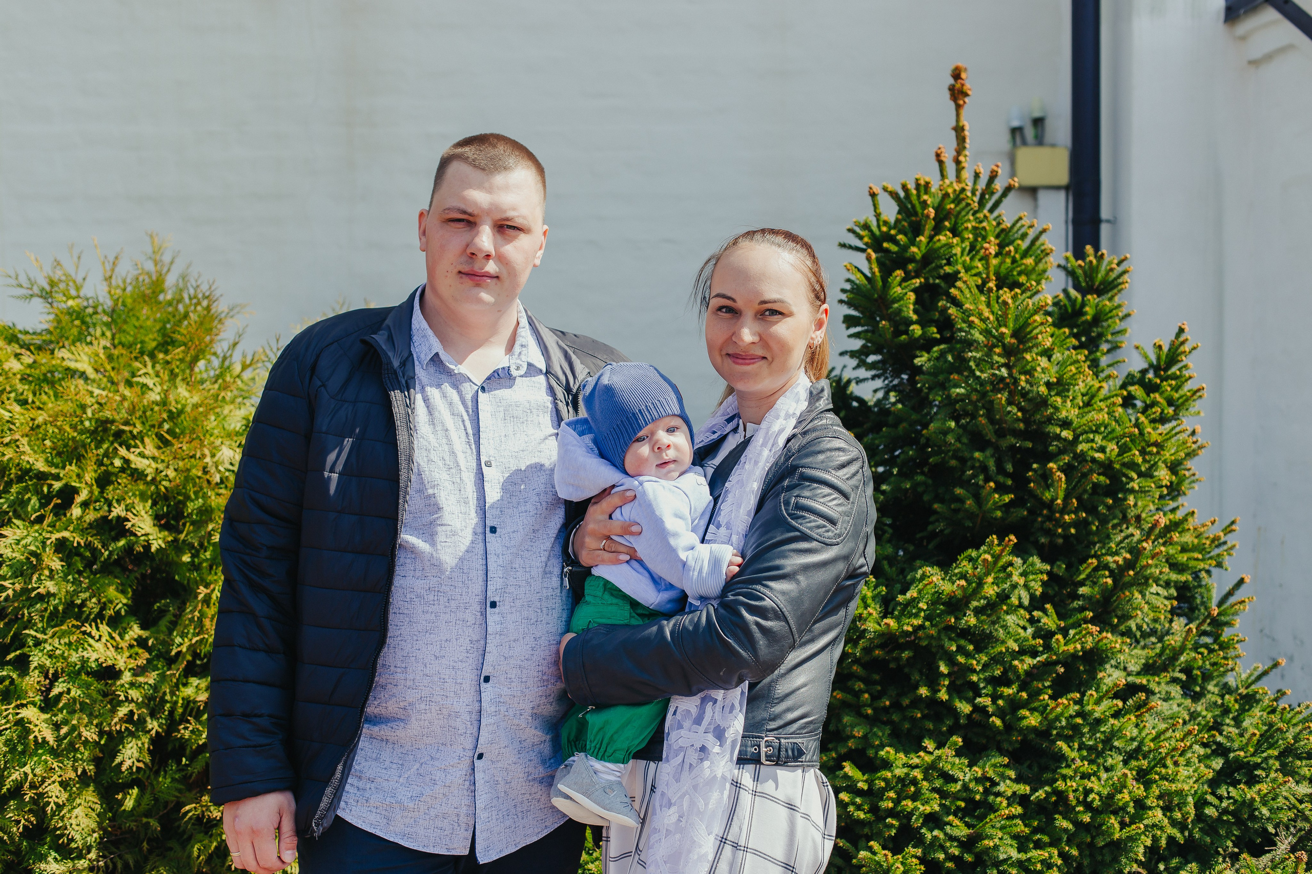 Крещение Михаила. Церковь Явления Пресвятой Богородицы. Фотограф новорожденных и детский в Сергиевом Посаде Кругликова Юлия