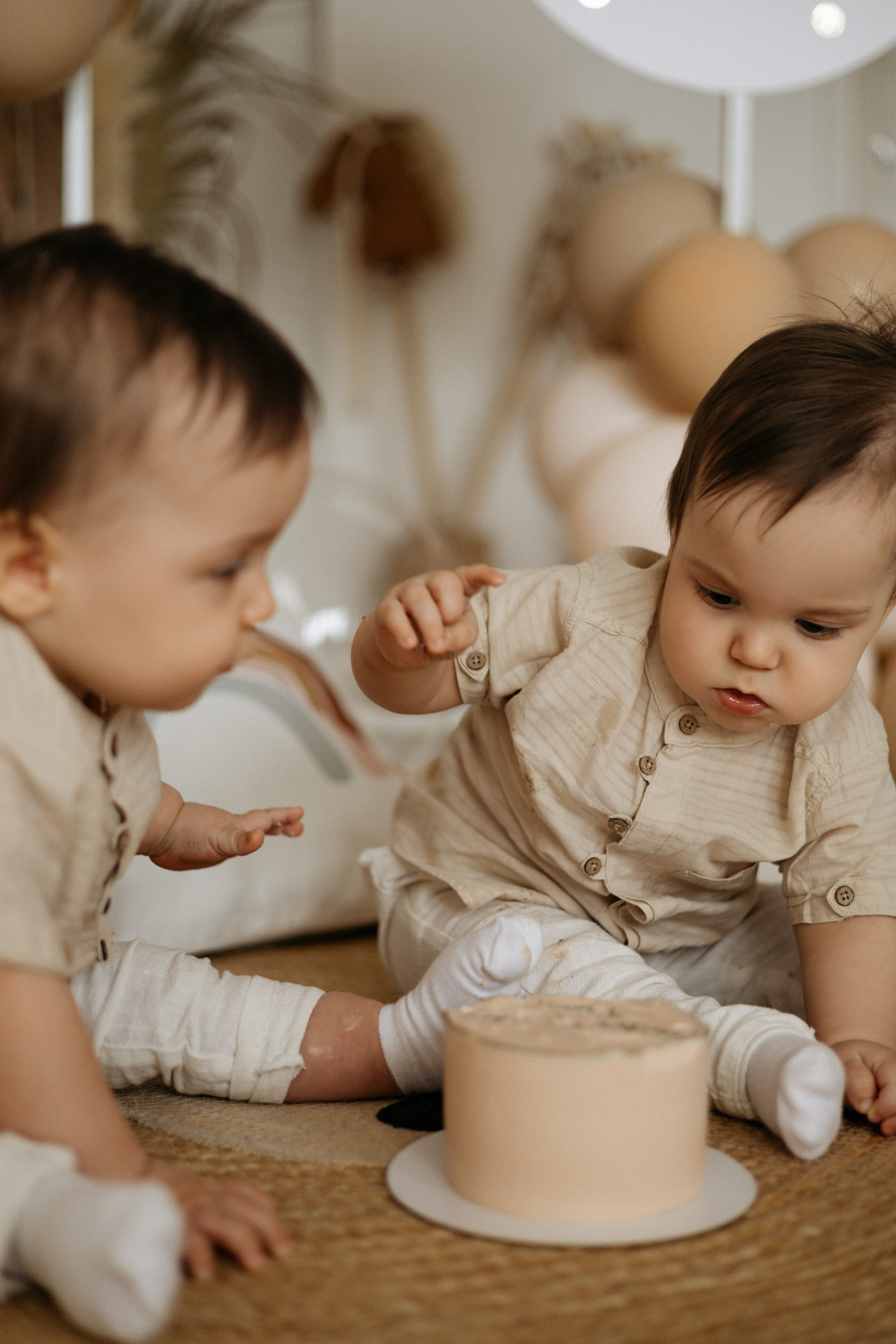 Близнецы годик. Самый теплый фотограф в Краснодаре Рябоконь Ксения