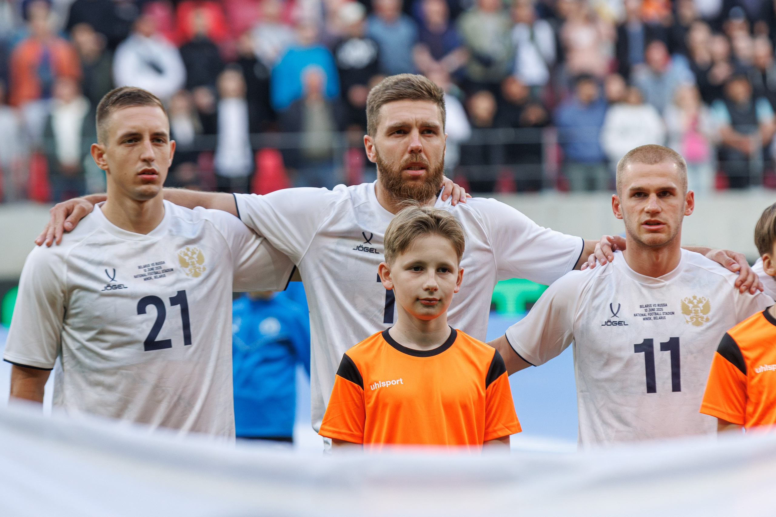 Товарищеский матч Россия — Беларусь. Спортивный фотограф Вадим Добедченков