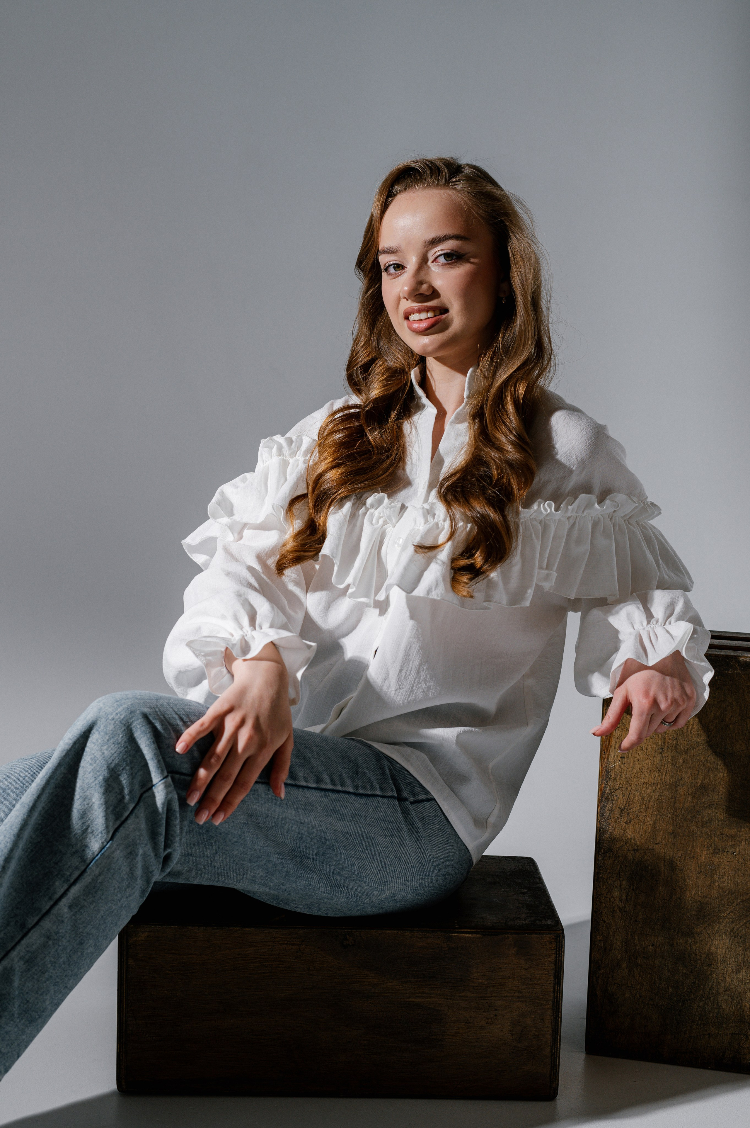 Портрет в студии. Семейный фотограф в Пензе Надя Силантьева