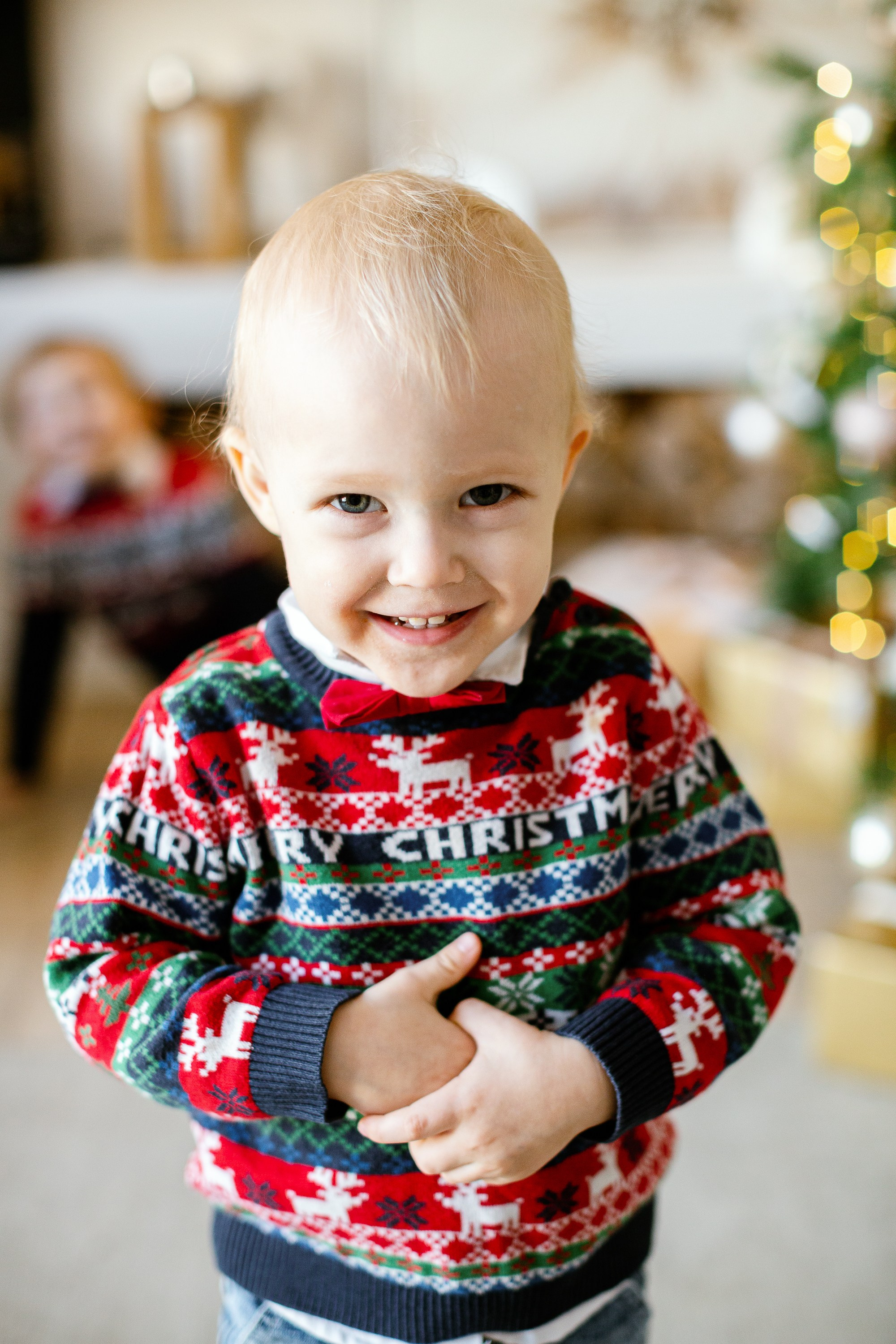 Новогодняя фотосессия в студии