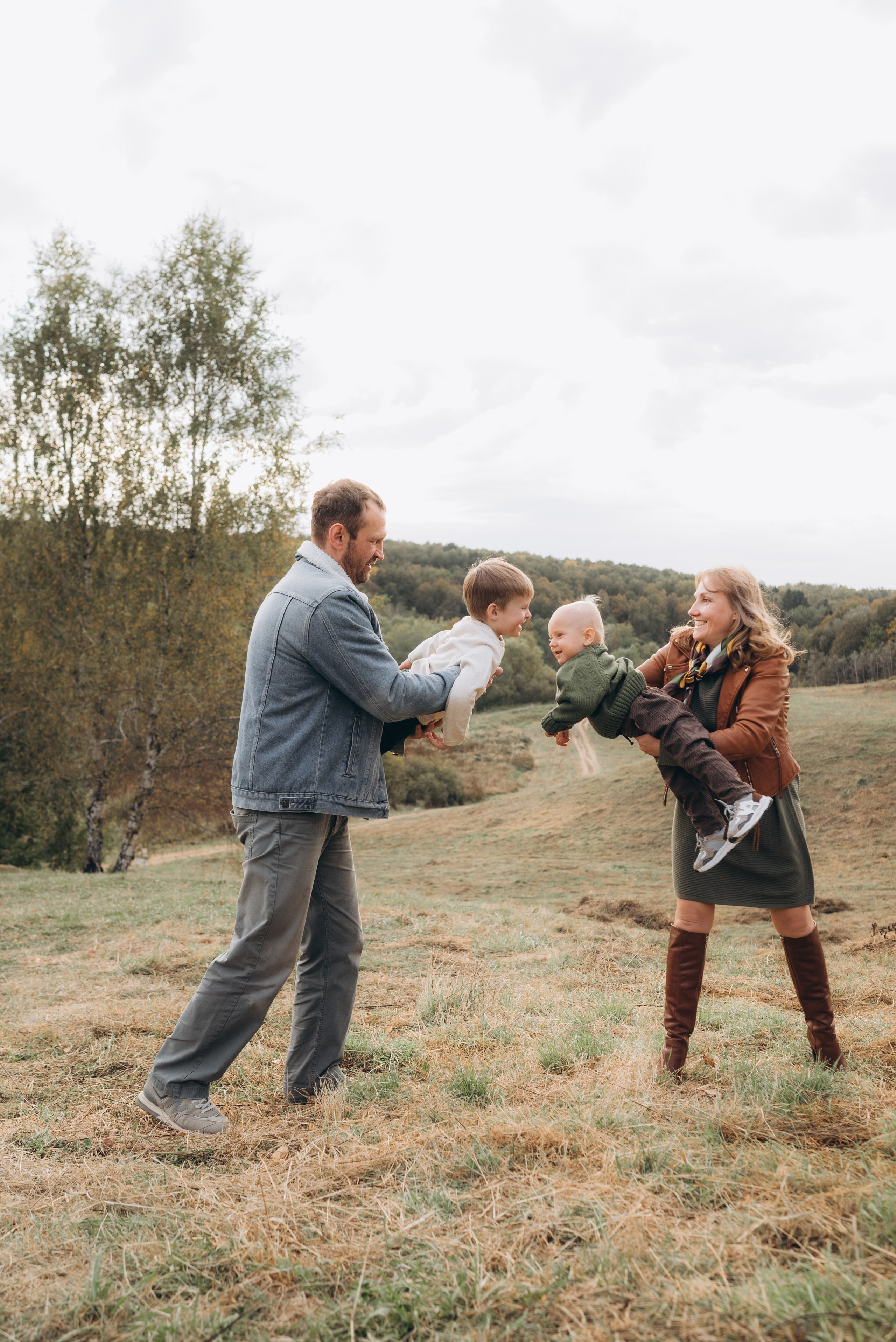 Наталья и семья. Семейный фотограф Юлия Власова