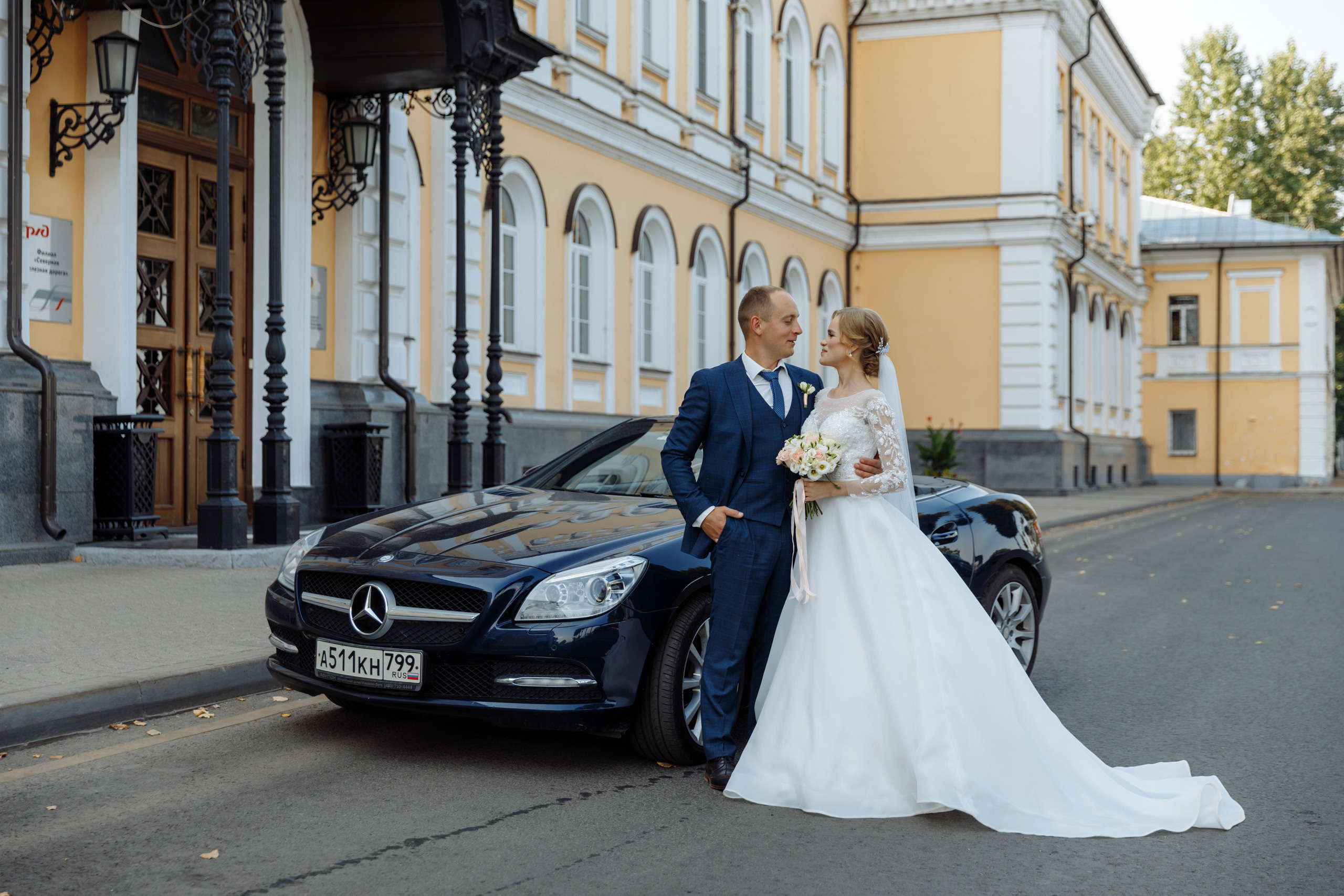 Дарья и Семён. Свадебный день. Свадебный фотограф в Ярославле Анастасия Архипова