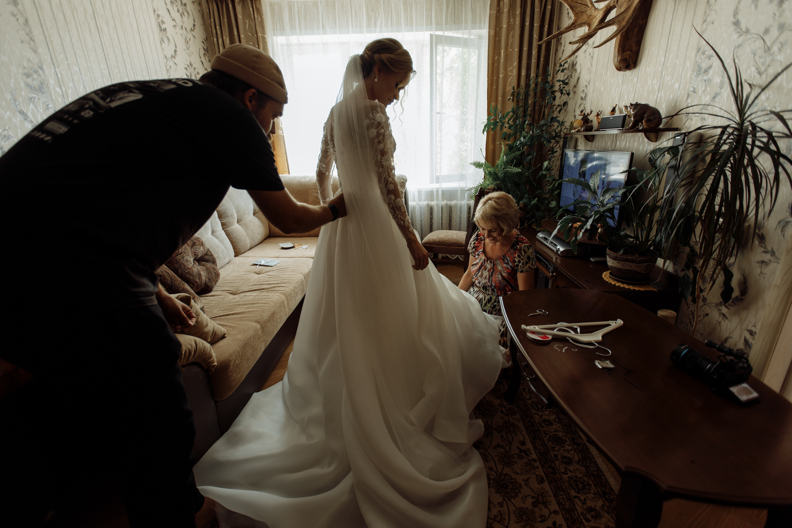 Дарья и Семён. Свадебный день. Свадебный фотограф в Ярославле Анастасия Архипова