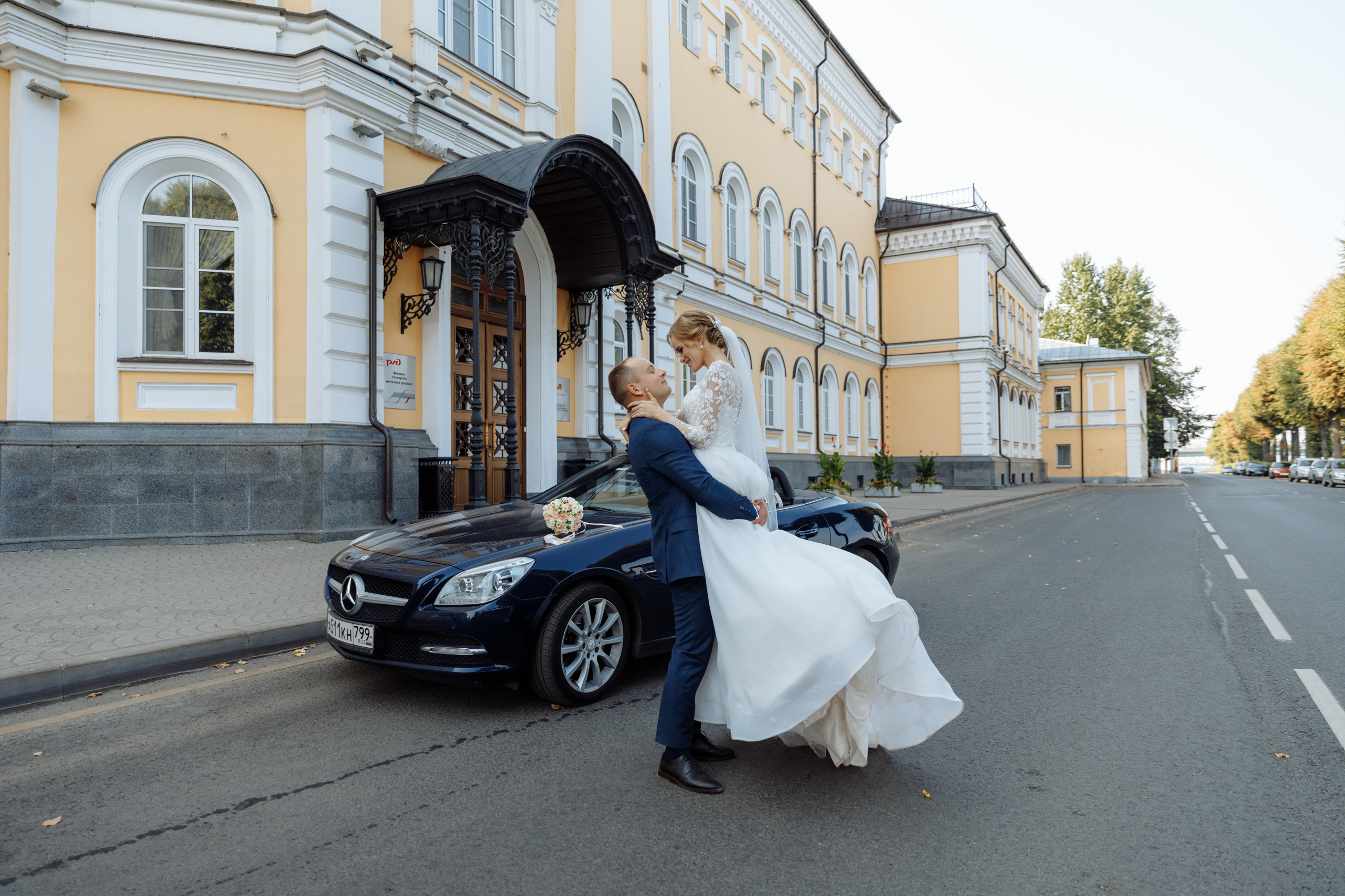Дарья и Семён. Свадебный день. Свадебный фотограф в Ярославле Анастасия Архипова
