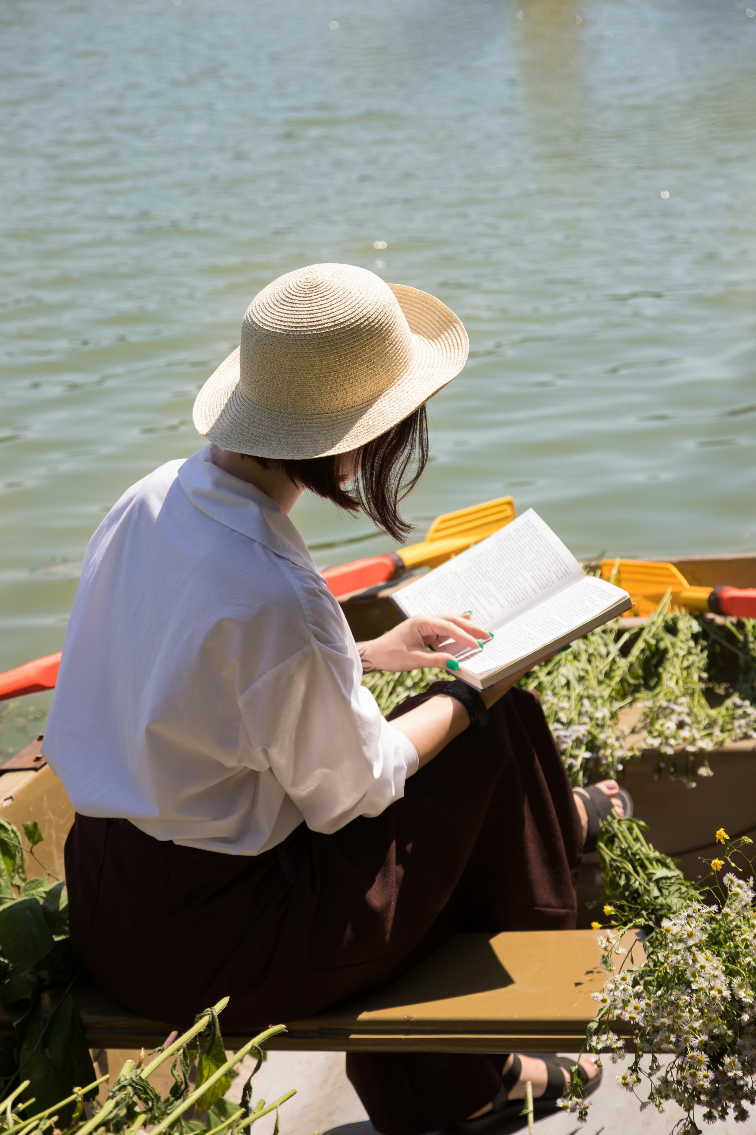 Съёмка на лодке, совместный проект с Олей. Школьный фотограф в г. Нальчик Галимат Абитова