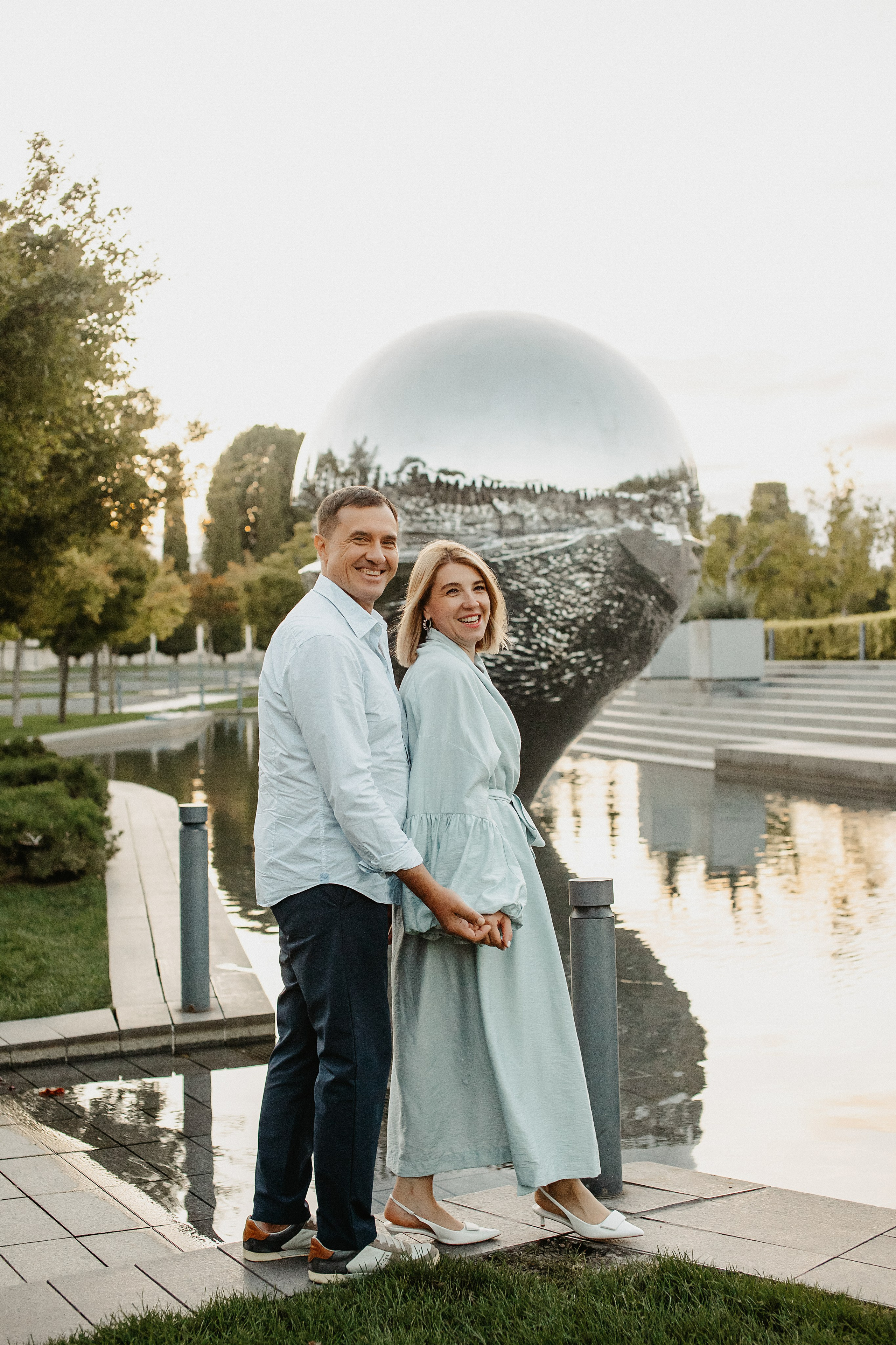 Прогулка в парке Галицкого. Свадебный и семейный фотограф/видеограф в Краснодаре Наталья Осинская