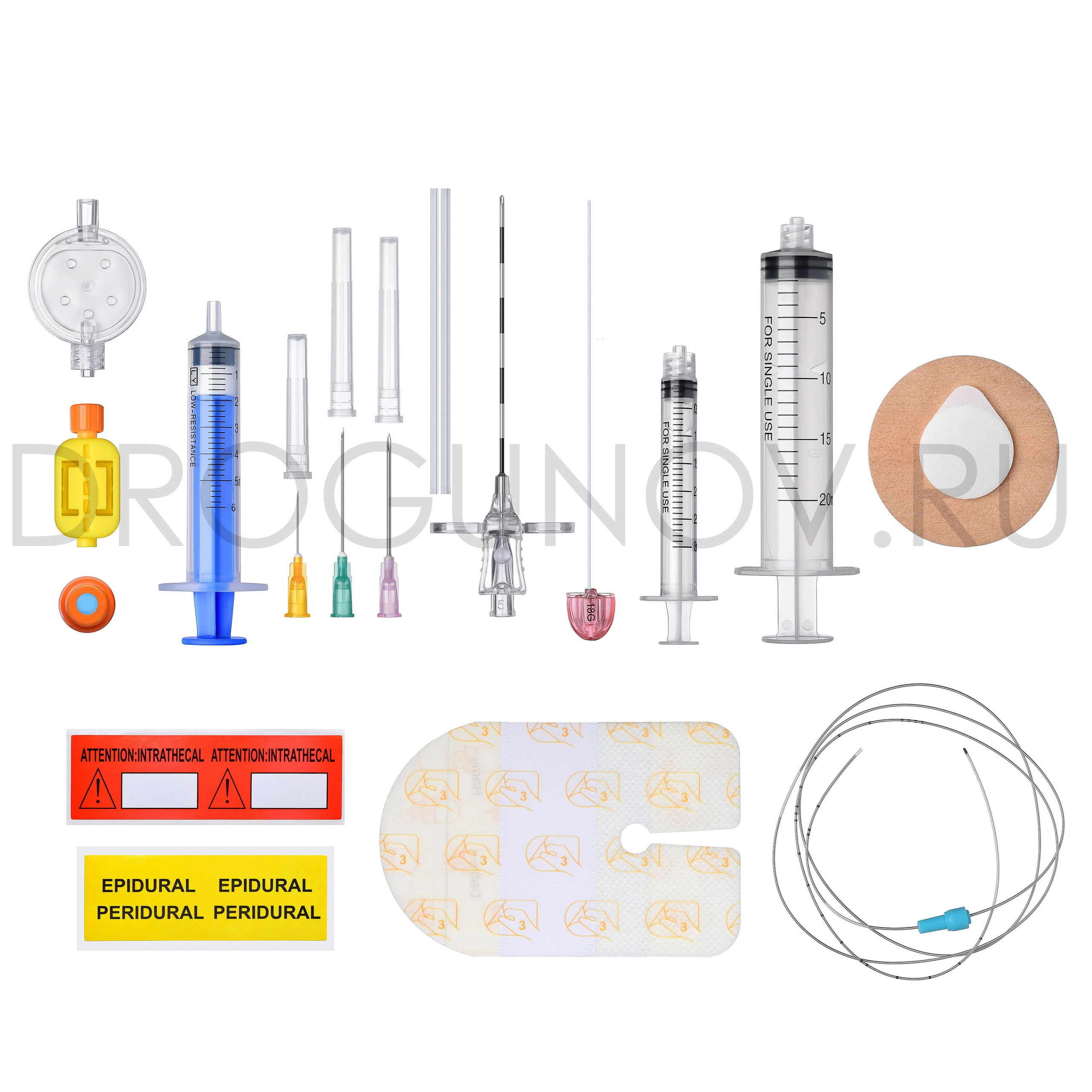 мед инструменты на белом фоне